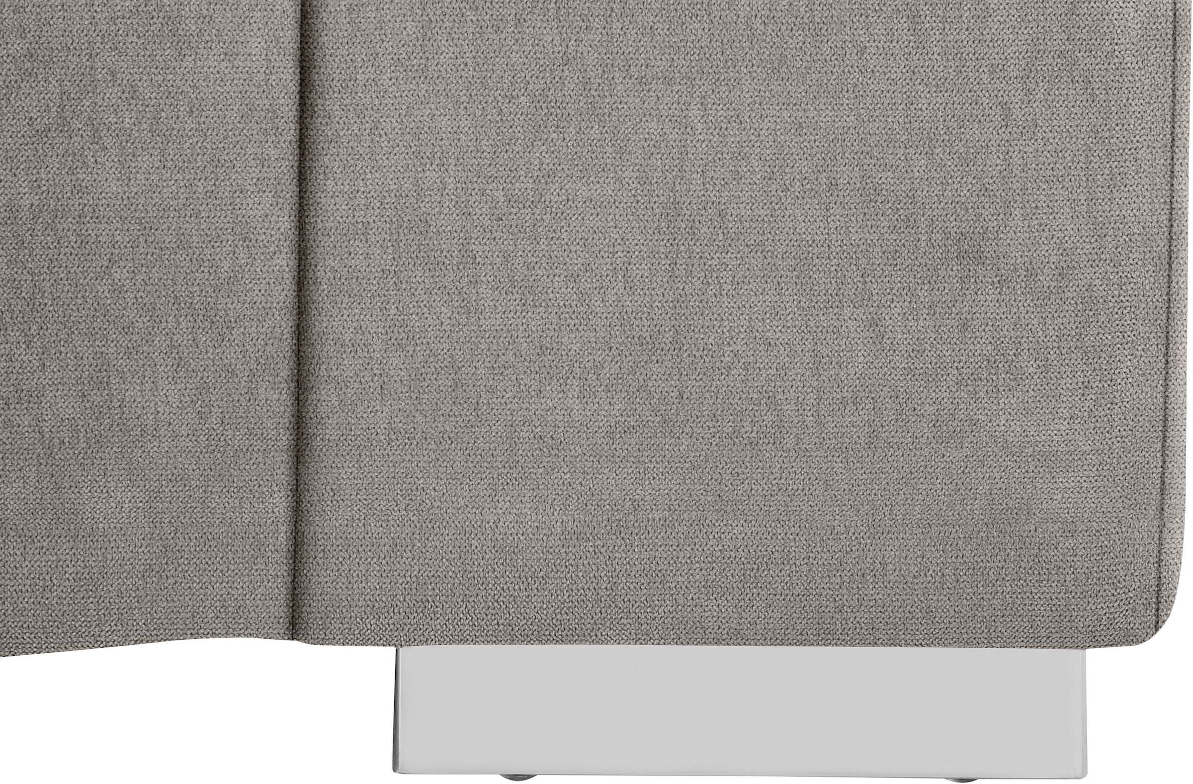 COTTA Ecksofa »Orion L-Form, B: 310 cm« Kopfteilverstellung & 5 Nierenkissen