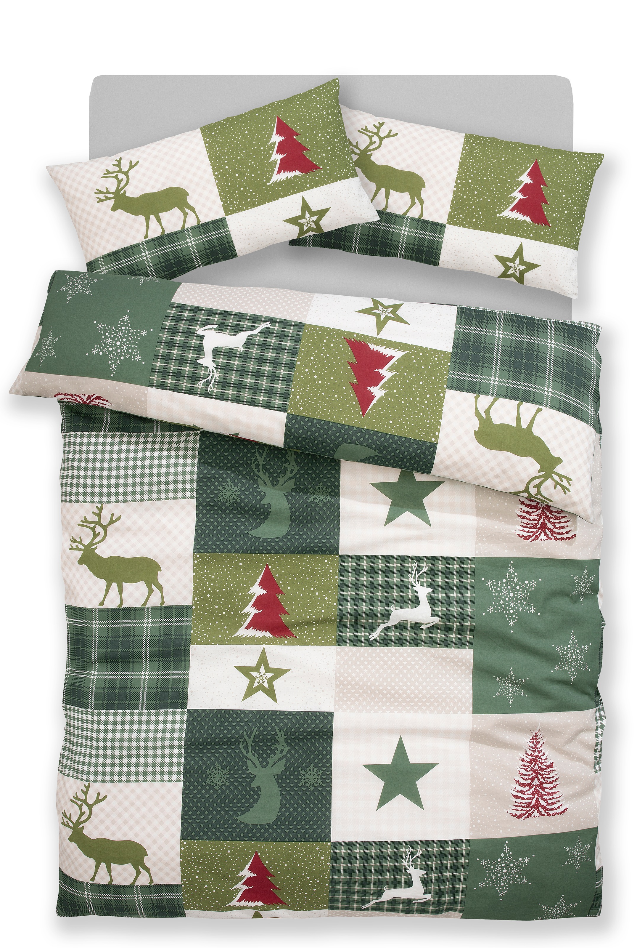 Home affaire Bettwäsche »Nicholas«, Weihnachtsbettwäsche, Winter