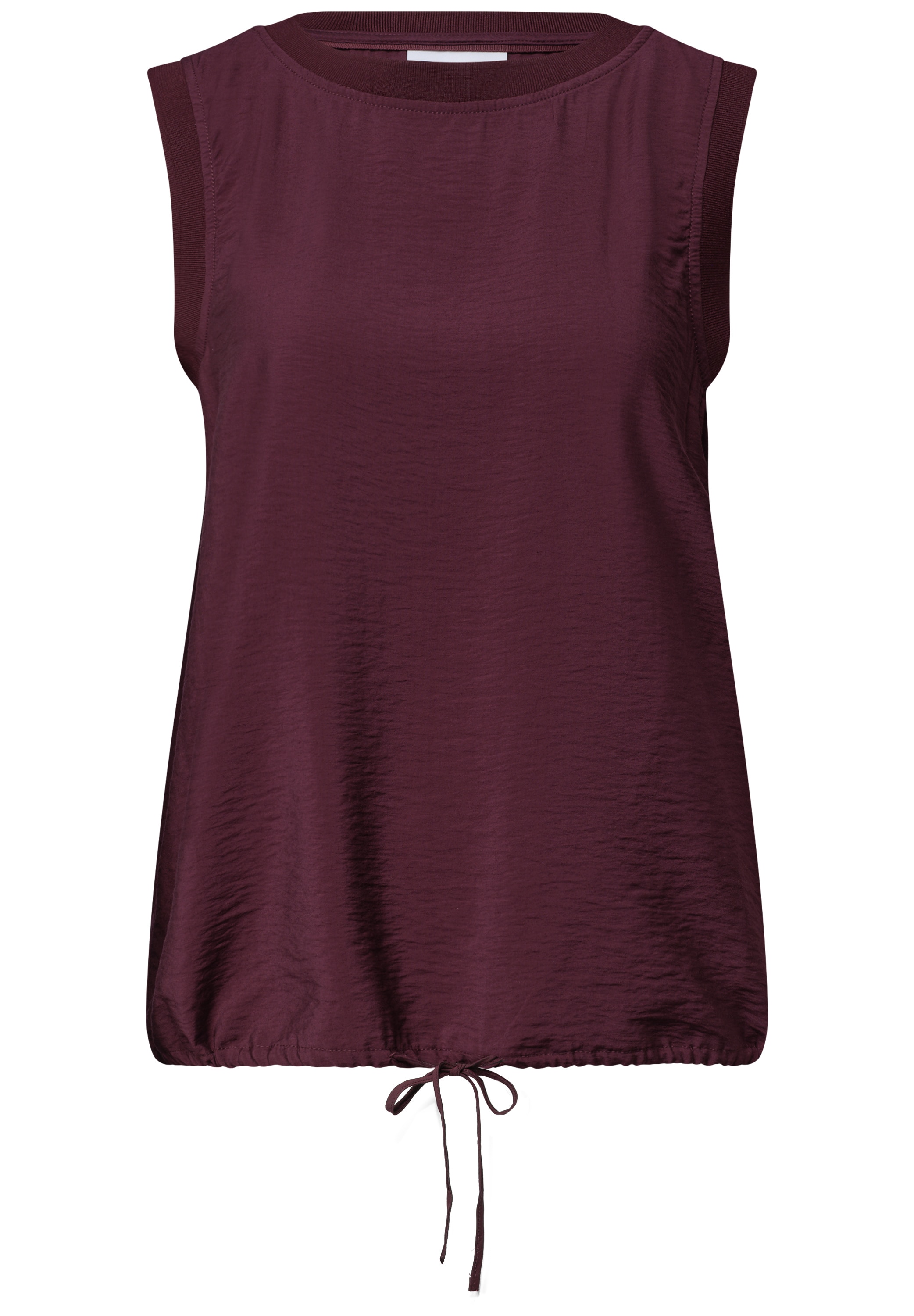 STREET ONE Blusentop Sommertop mit Bindeband