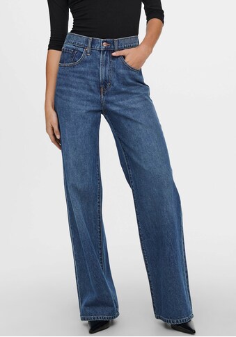Only High-waist-Jeans »ONLHOPE EX HW WIDE DNM ADD465« kaufen