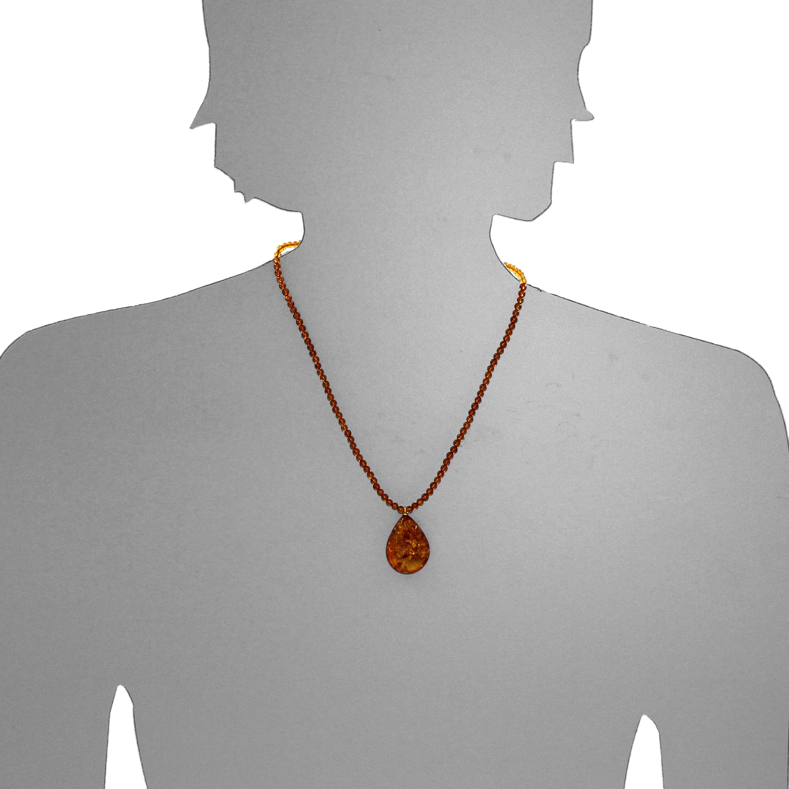 OSTSEE-SCHMUCK Collier »- Gloria - Bernstein -,«