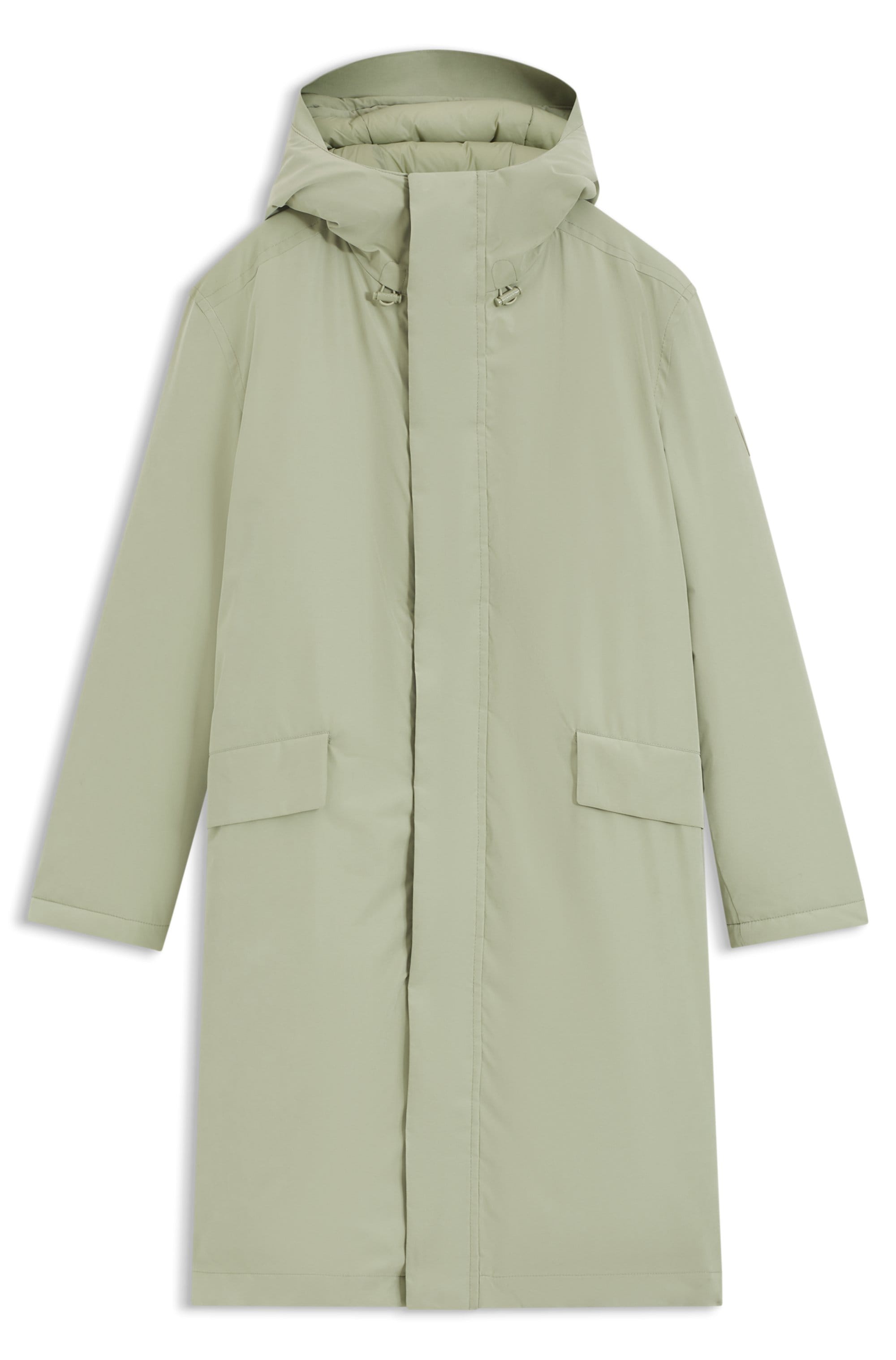 BOSS ORANGE Parka »Omod« mit Kapuze mit funktionalen Details, wattiert