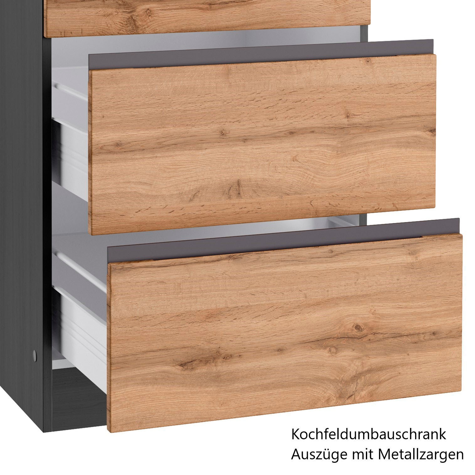 KOCHSTATION Winkelküche »KS-Riesa« Stellbreite 330/180 cm, wahlweise mit Induktionskochfeld