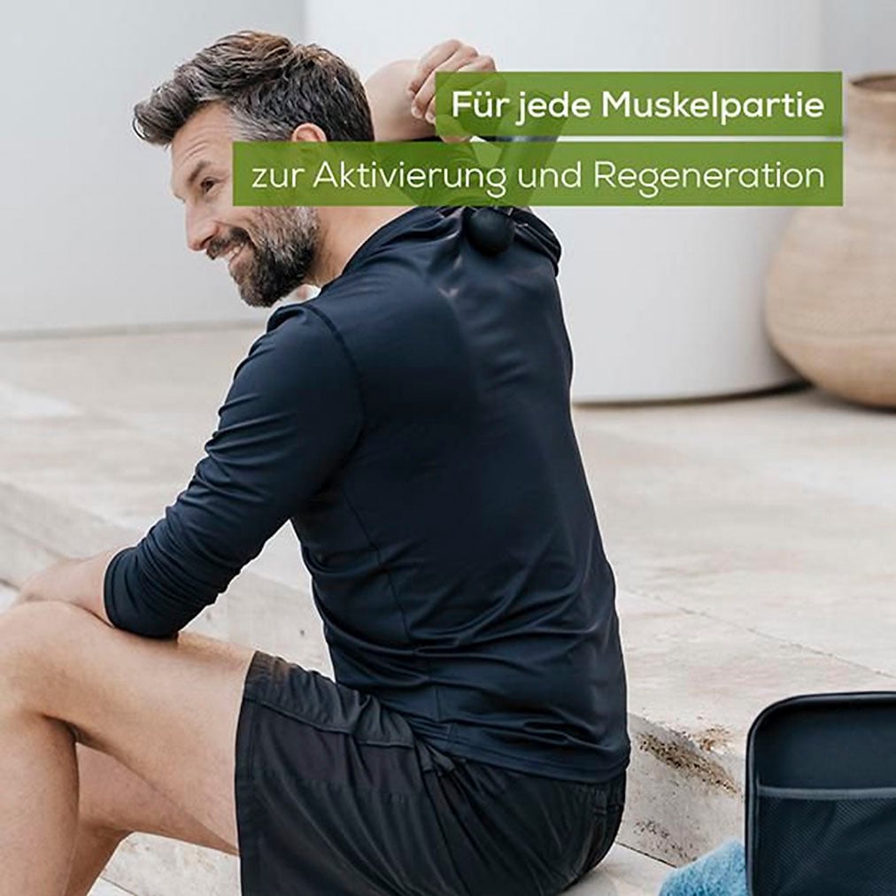 BEURER Massagepistole »MG 195 Hot & Cold, mit Wärme- und Kältefunktion«, Kraftvolle Triggerpunktmassage gegen Verspannungen und Schwellungen