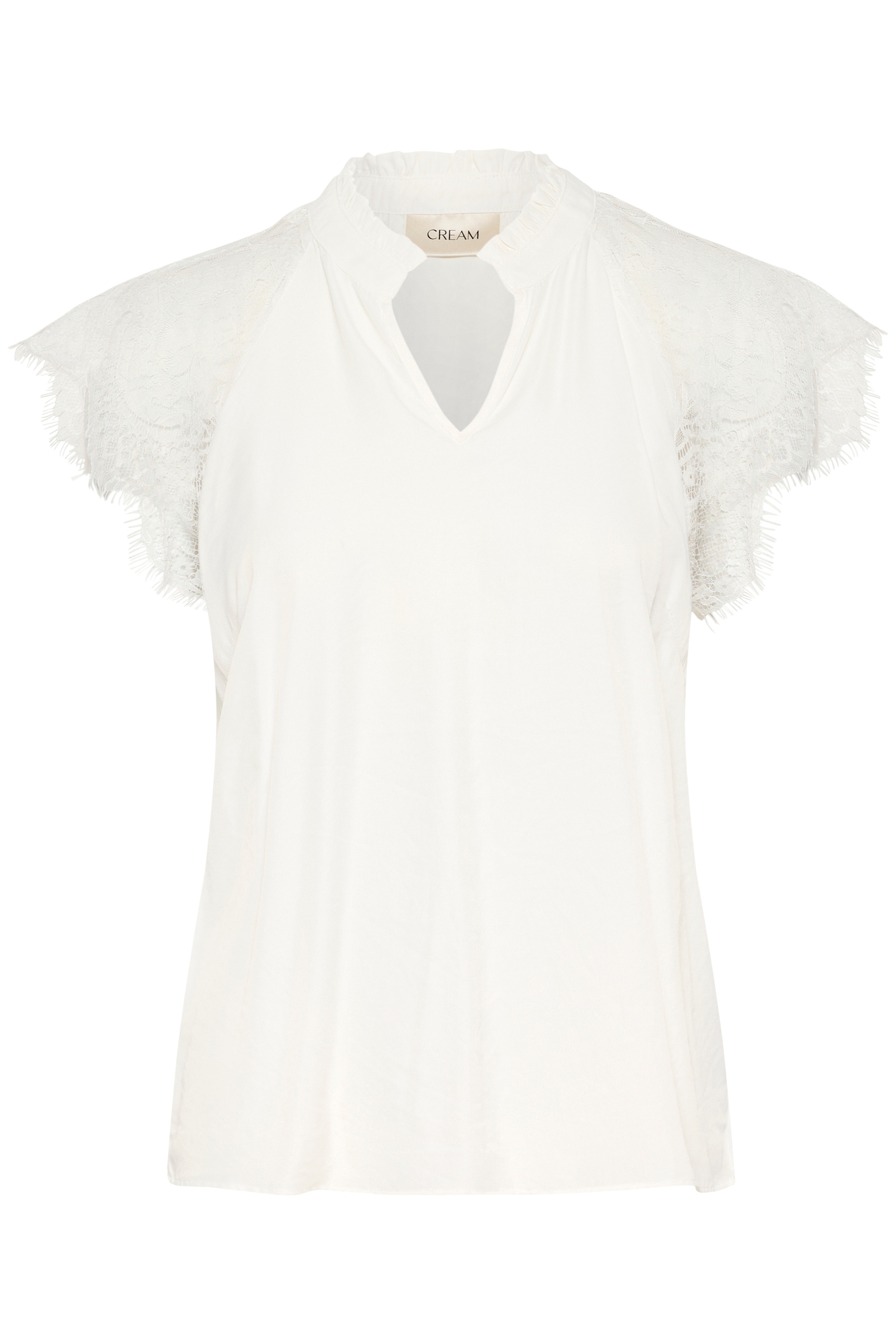 Cream Kurzarmbluse »Damen Bluse kurzarm CRNola«