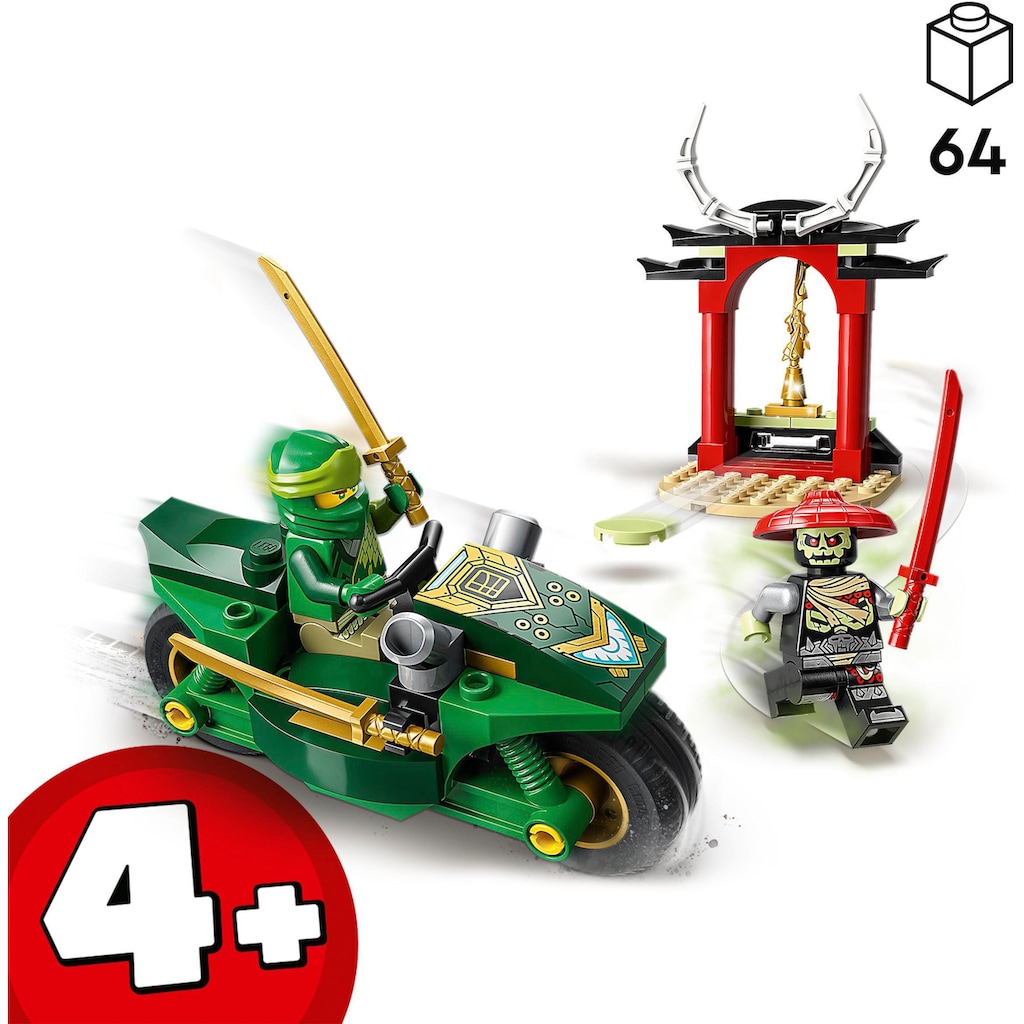 LEGO® Konstruktionsspielsteine »Lloyds Ninja-Motorrad (71788), LEGO® NINJAGO«, (64 St.)