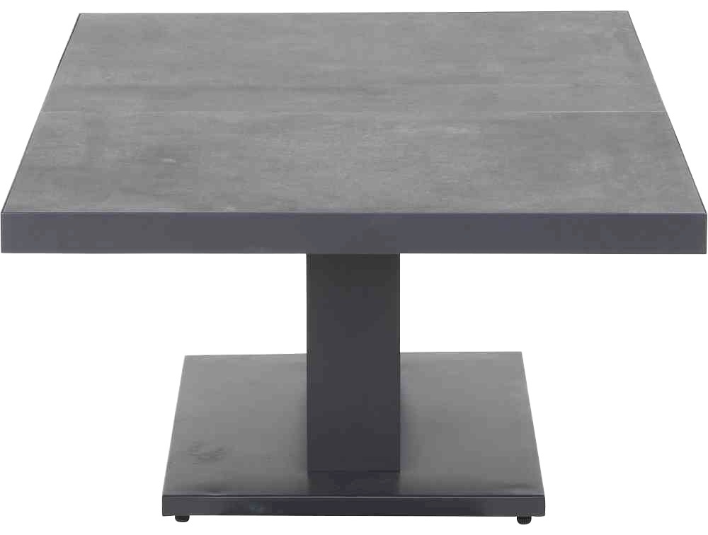 Siena Garden Gartenlounge-Set »Solea«, (4 tlg., 2xSessel: 84x71x98 cm,2er Bank: 85x151,5x97 cm,Tisch:140x85x72/50,5 cm), Aluminium, verstellbar, höhenverstellbar, inkl. Auflagen