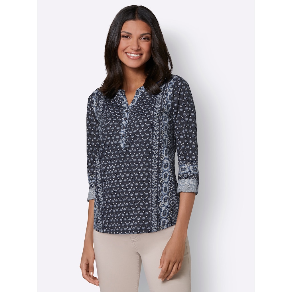 Classic Basics Print-Shirt »Druck-Shirt«, (1 tlg.)