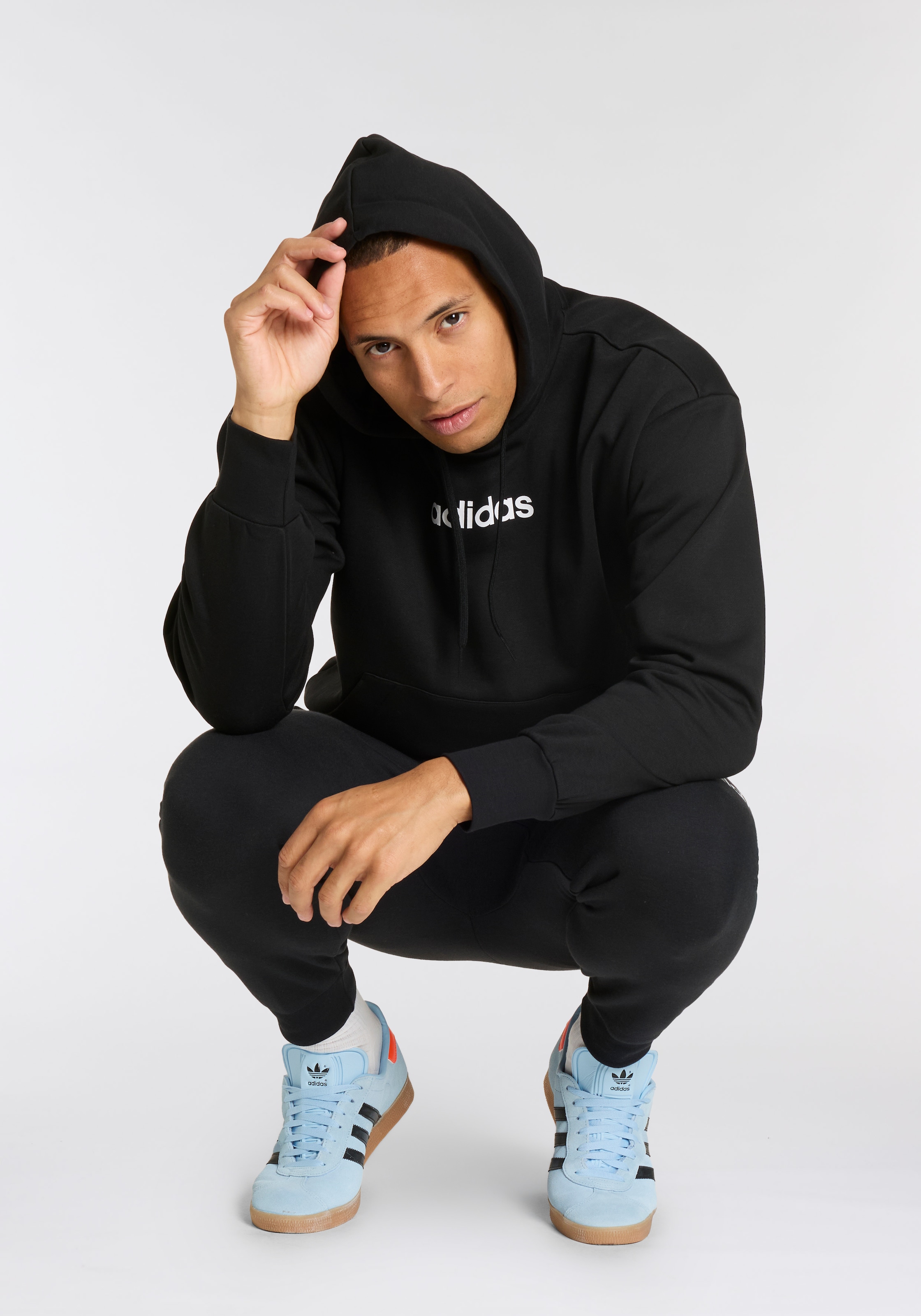 adidas Sportswear Kapuzensweatshirt »M LIN FL HD«