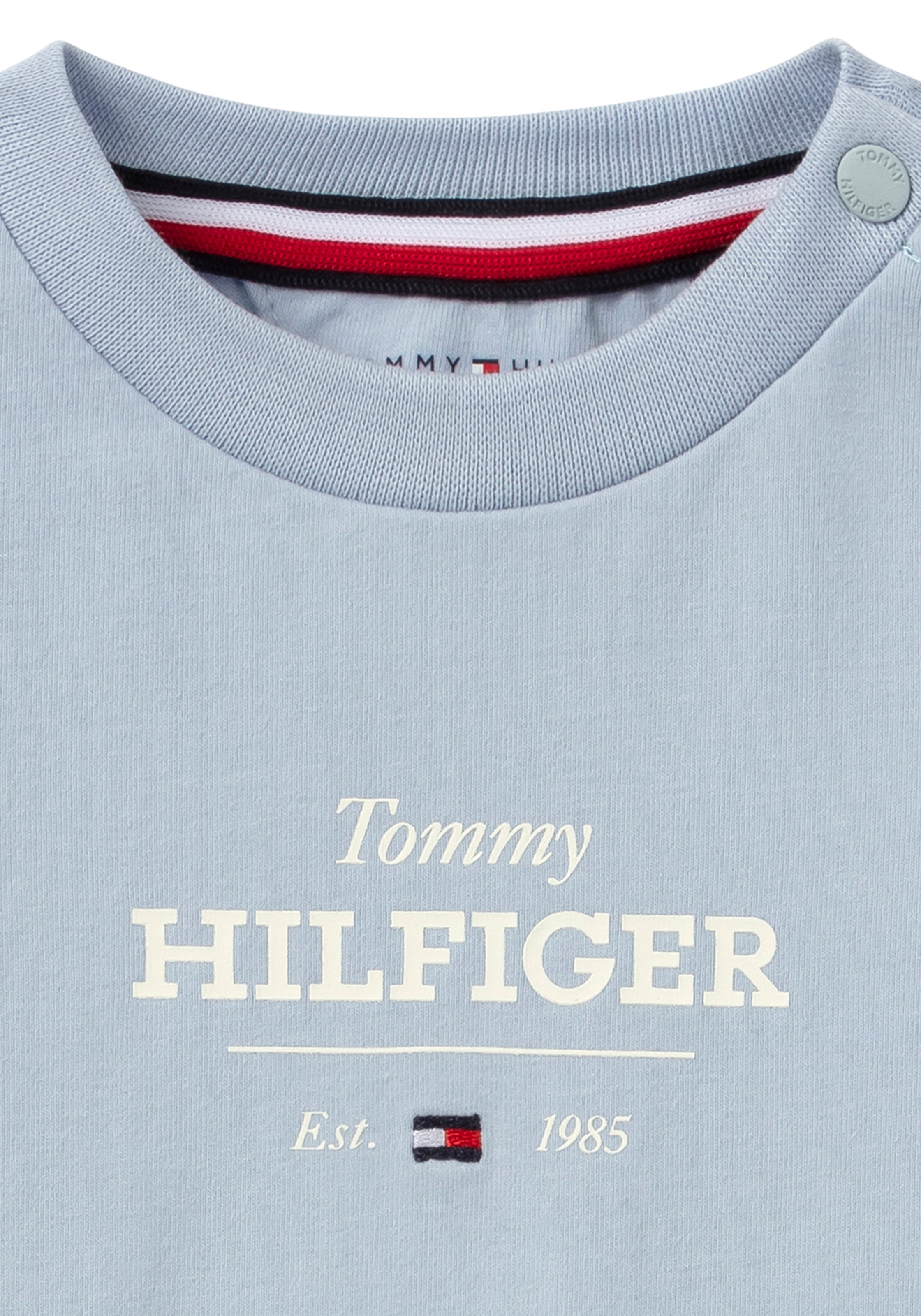 Tommy Hilfiger Shirt & Shorts »MONOTYPE TEE AND SHORT SET«, mit Logo