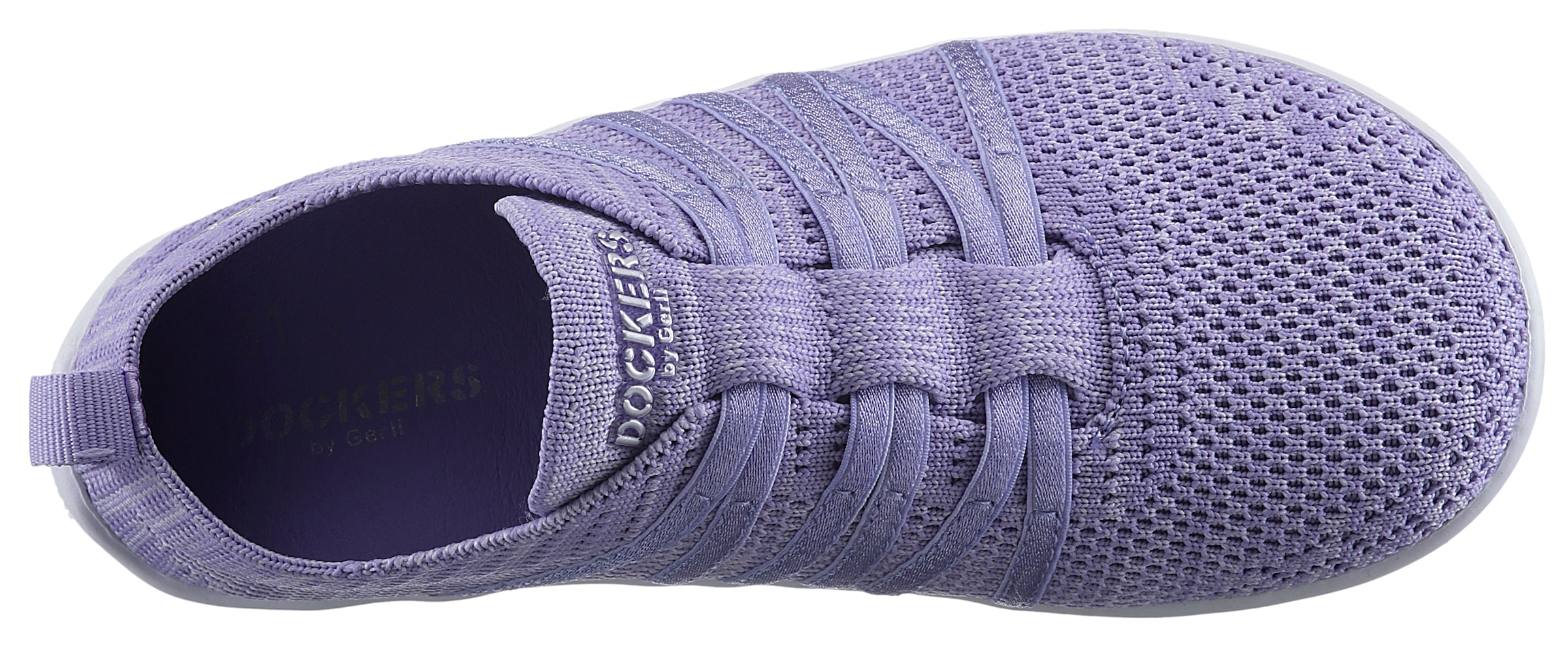 Dockers by Gerli Slip-On Sneaker, Barfußsohle, Schnürschuh, Schlupfschuh mit Gummizug