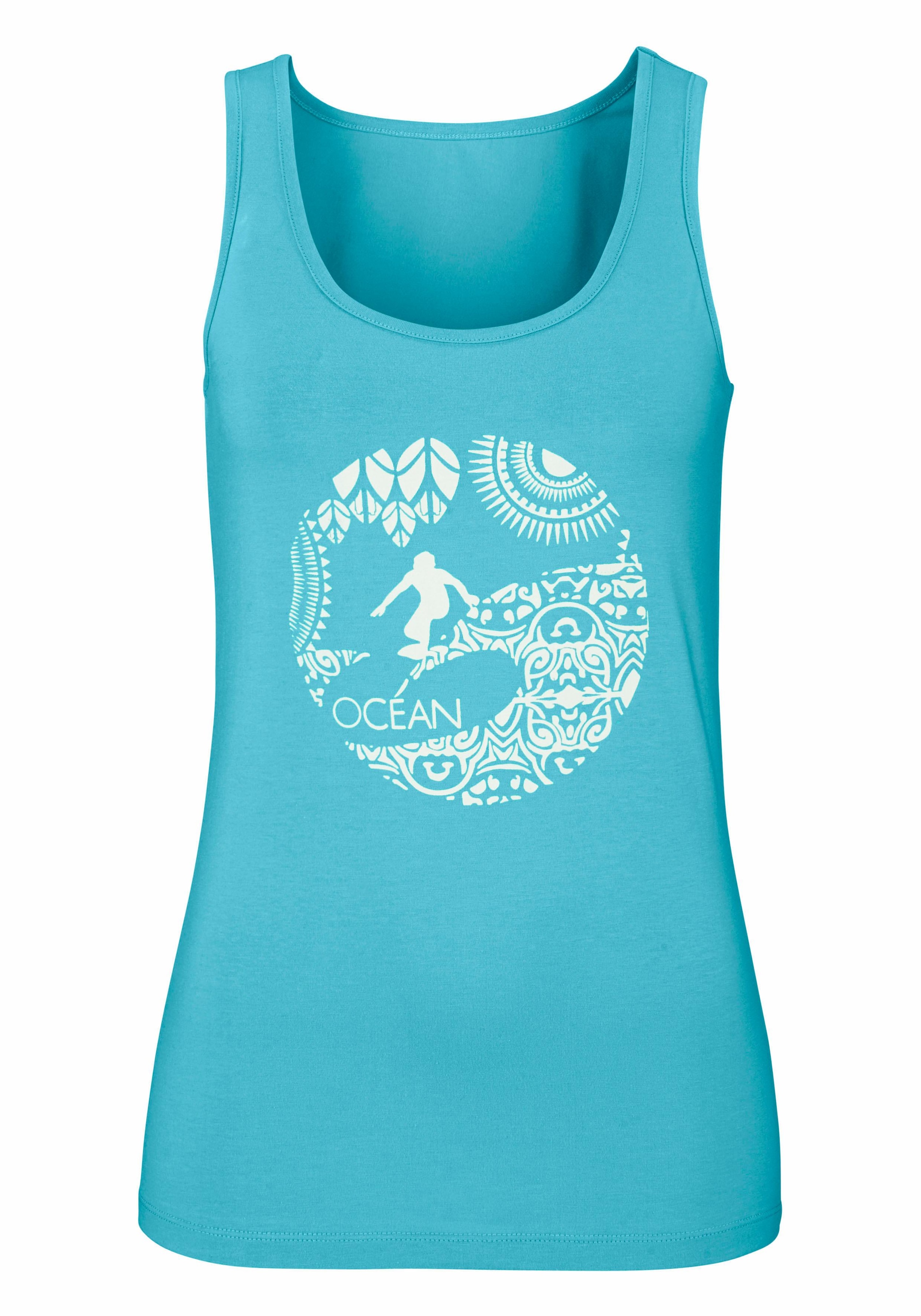 Ocean Sportswear Tanktop, (Packung, 2er-Pack), mit unterschiedlichen Drucken