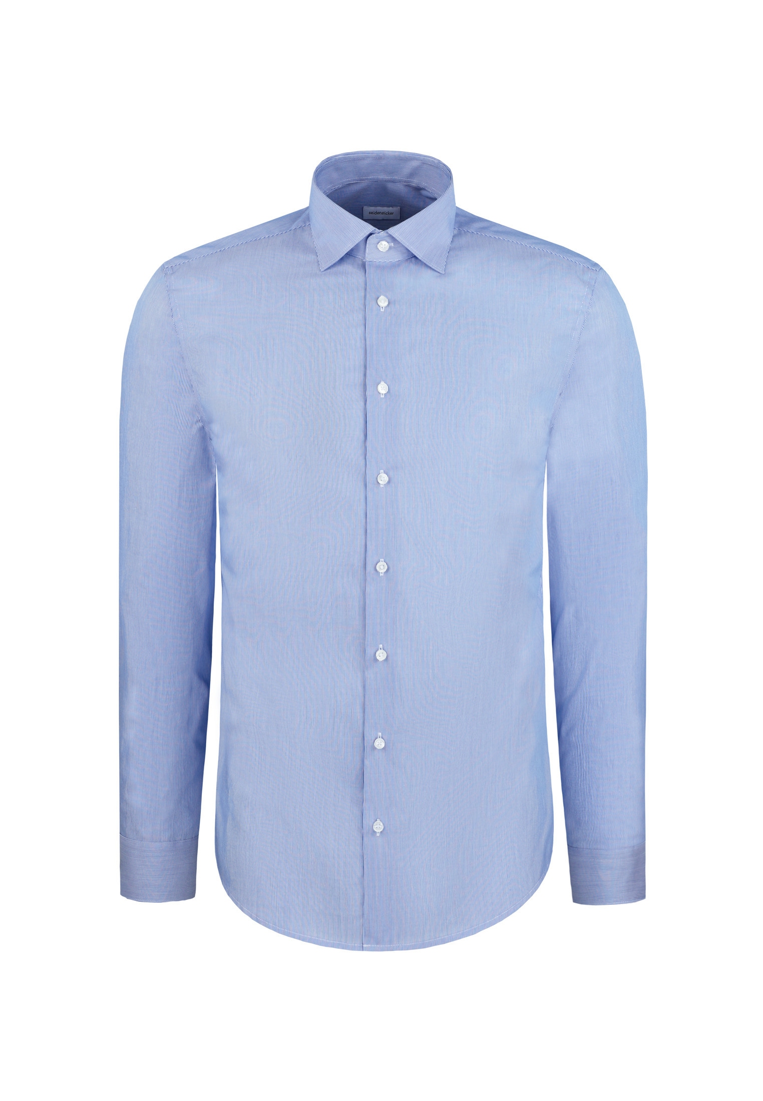 seidensticker Businesshemd »Schwarze Rose« X-Slim 1/1 Kentkragen Gestreift