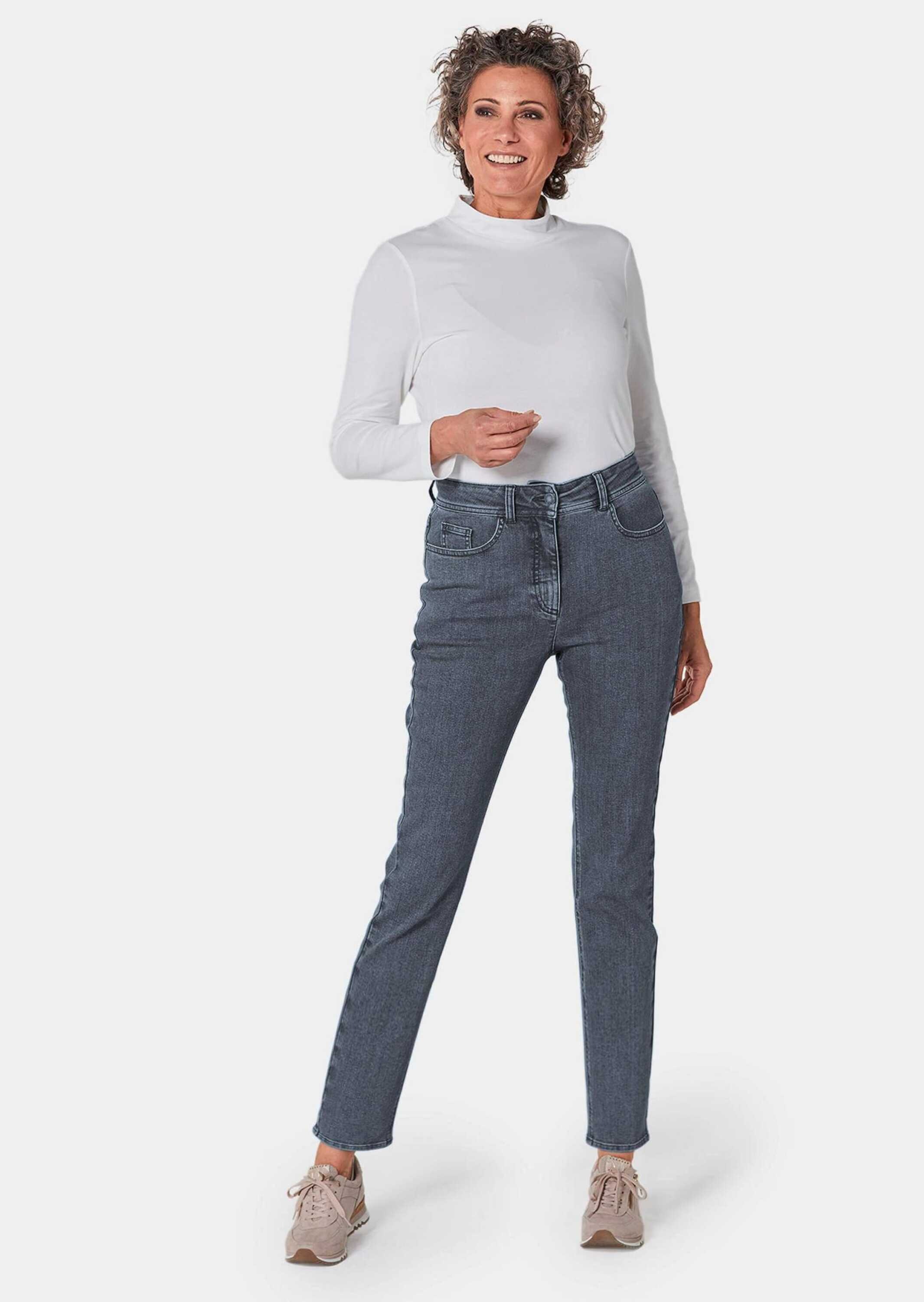 GOLDNER Regular-fit-Jeans »Superbequeme Hose mit Bauchweg-Effekt«