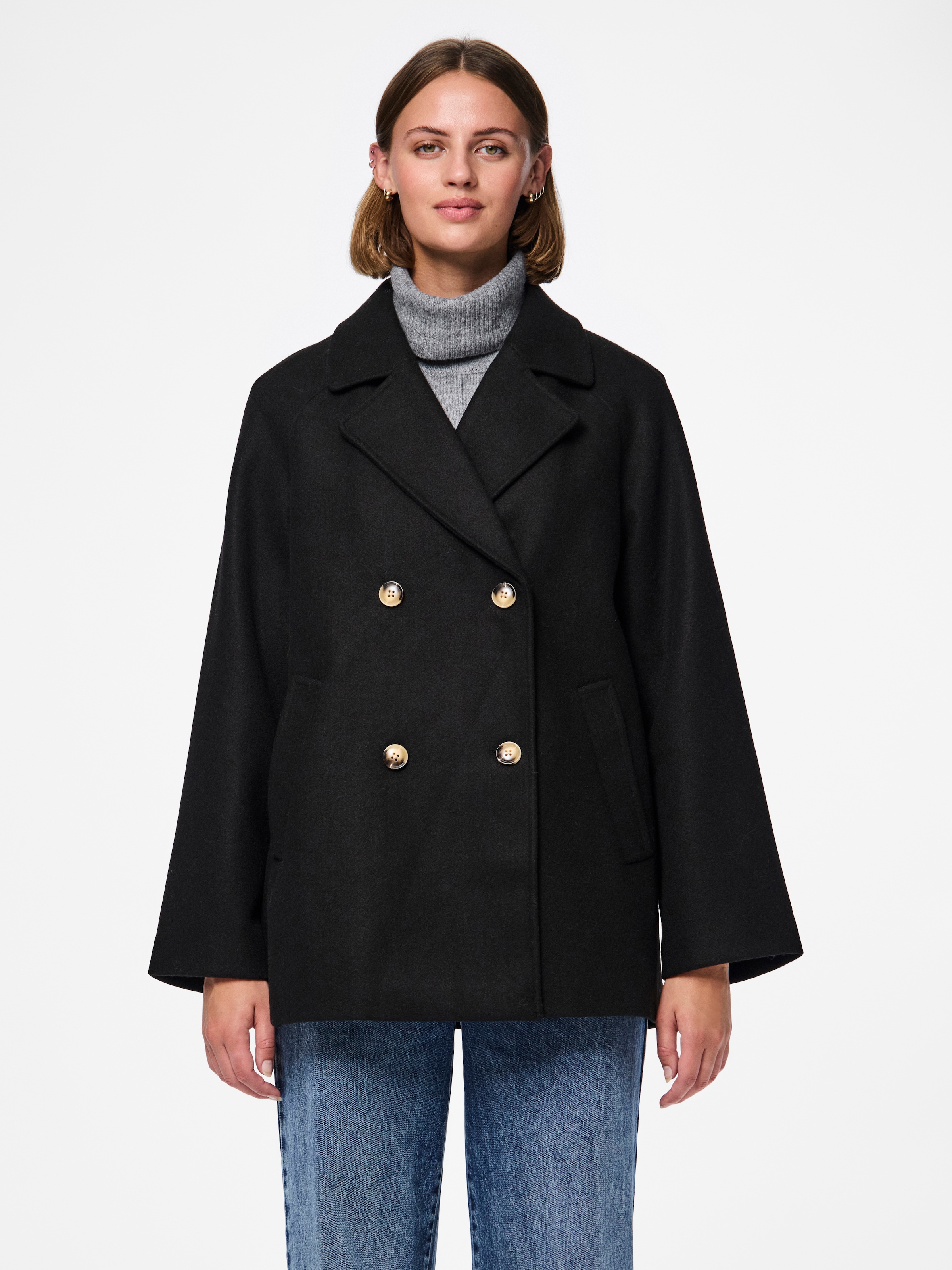 pieces Kurzmantel »PCMARBEL COAT NOOS«