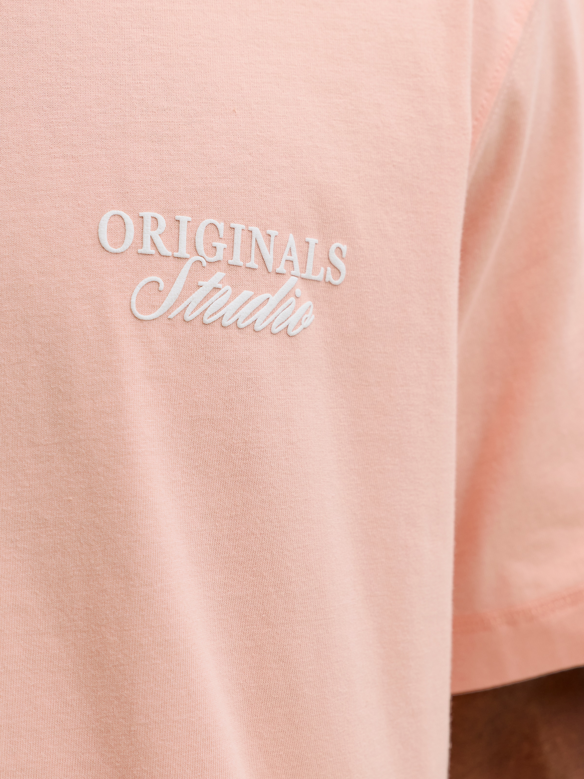 Jack & Jones Kurzarmshirt »JORNORREBRO TYPO TEE SS CREW NECK NOOS« Baumwolle, relaxed fit