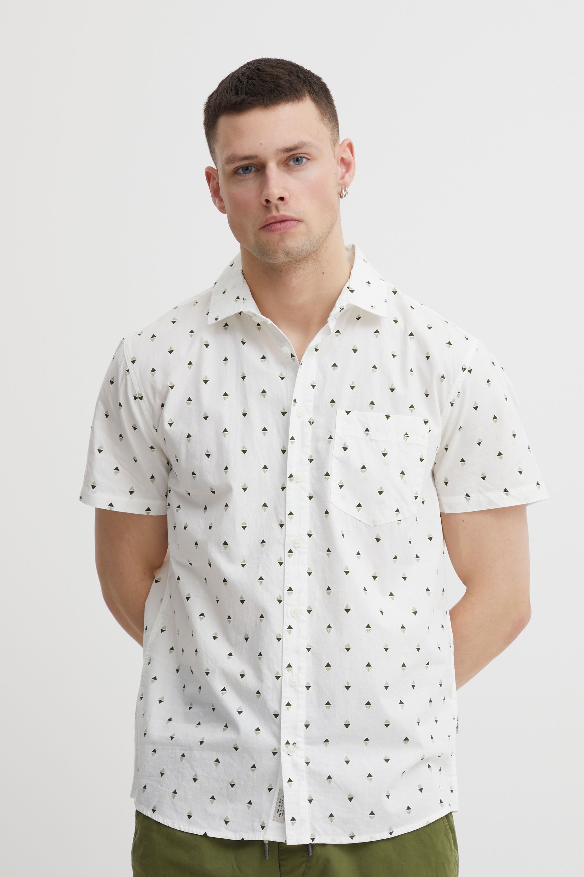 Blend Kurzarmshirt »Kurzarmhemd BHShirt«