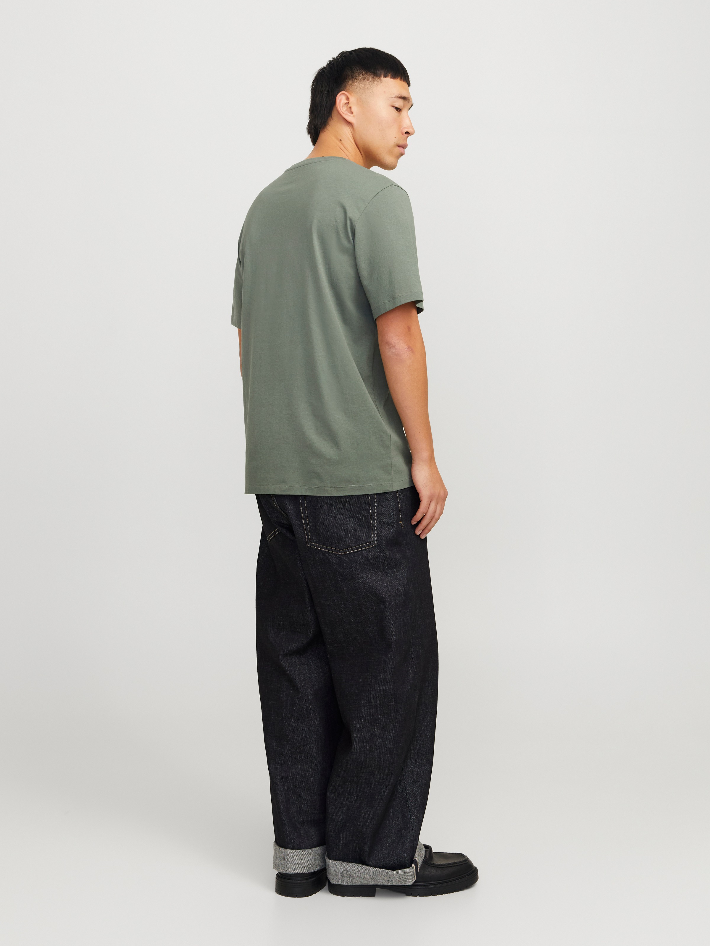 Jack & Jones Rundhalsshirt »JJEORGANIC BASIC TEE SS O-NECK NOOS«, mit Rundhalsausschnitt