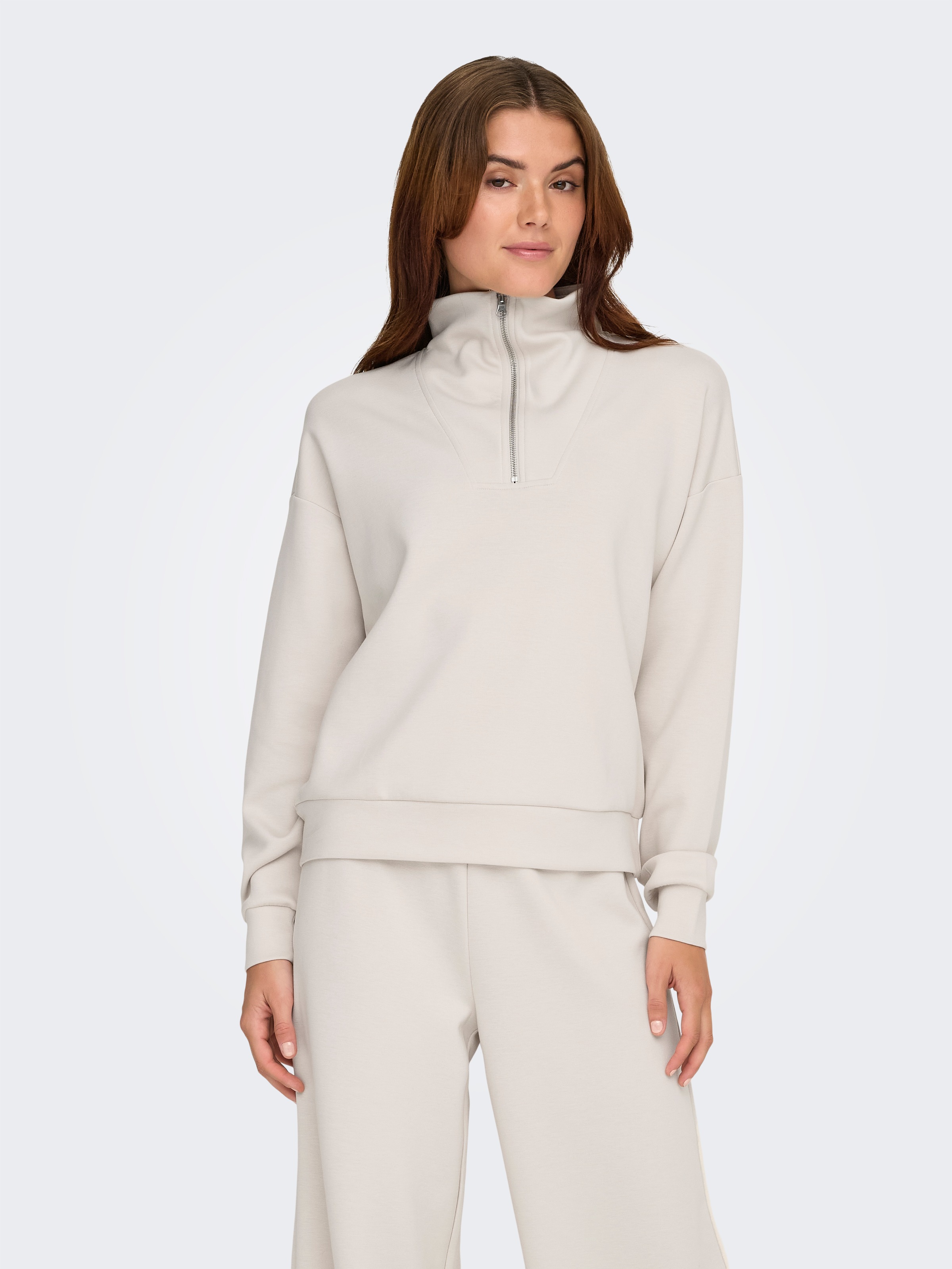 ONLY Play Sweater »ONPLOUNGE HN LS HZ DS SWT NOOS«