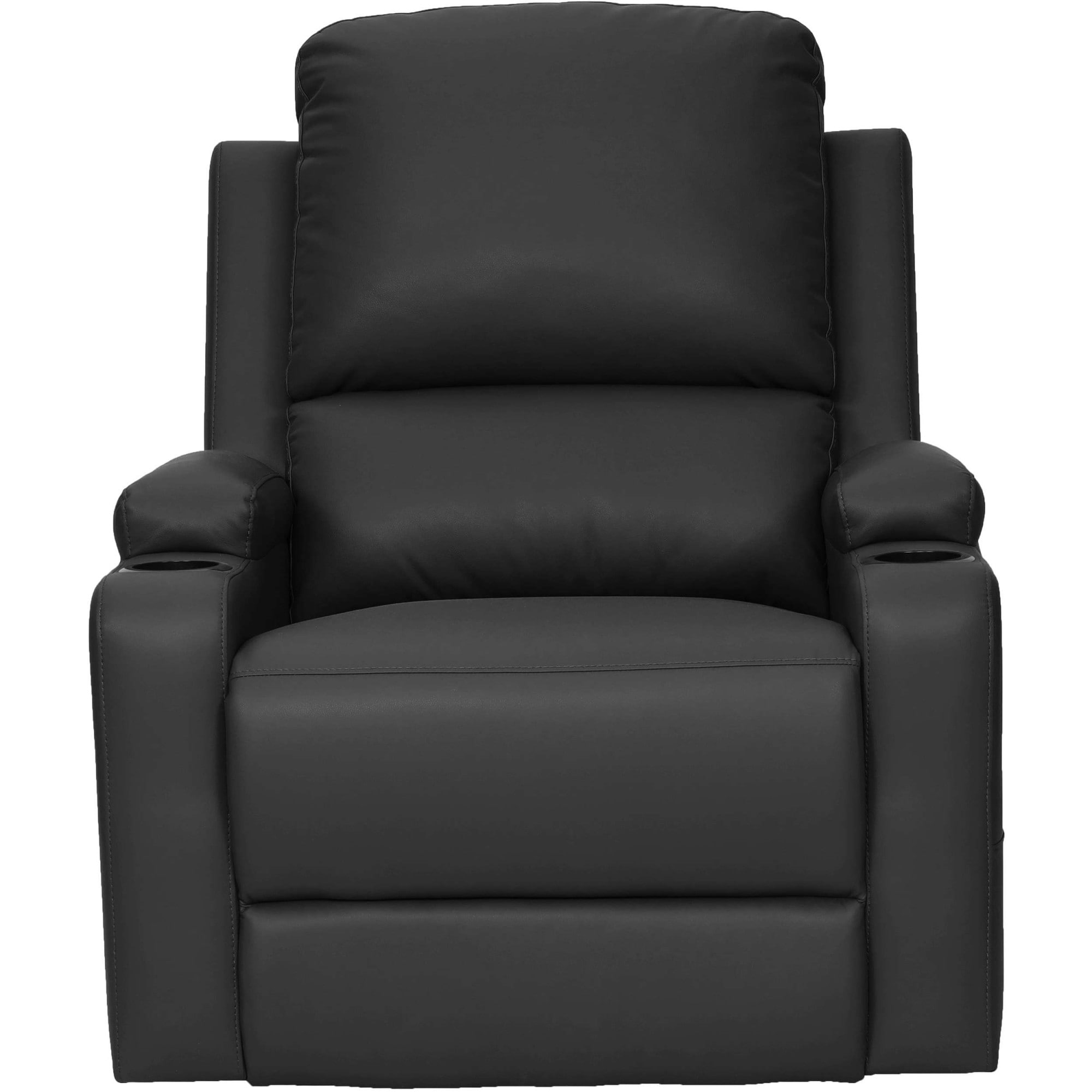 OTTO home Relaxsessel »NAPORI Lederoptik, Kinosessel, Multimedia-Sessel« TV-Sessel mit manueller u elektrischer Relaxfunktion u. Getränkehalter