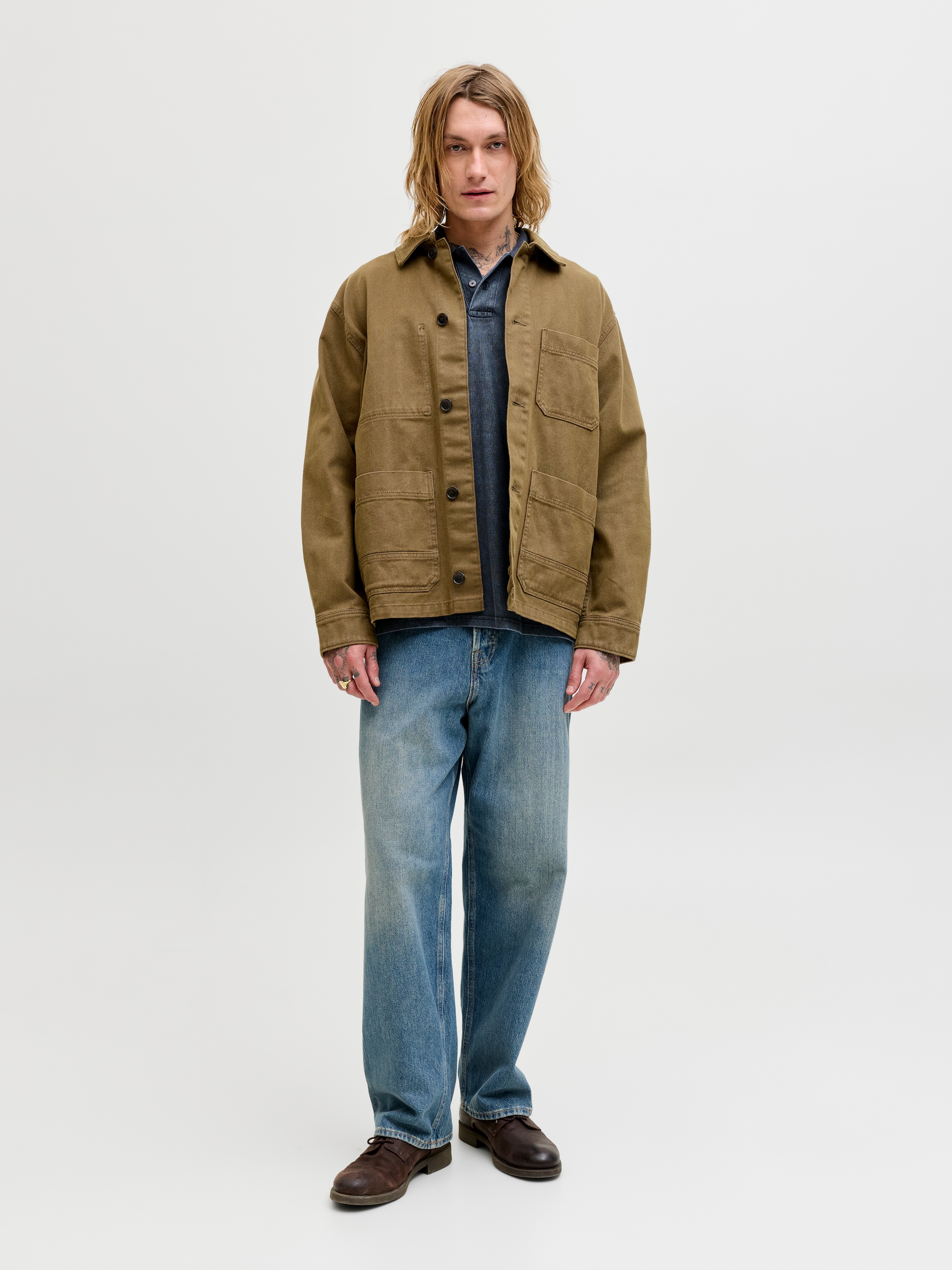 Jack & Jones Poloshirt »JPRBLUWILL SS WASH POLO SN« Baumwolle, regular fit