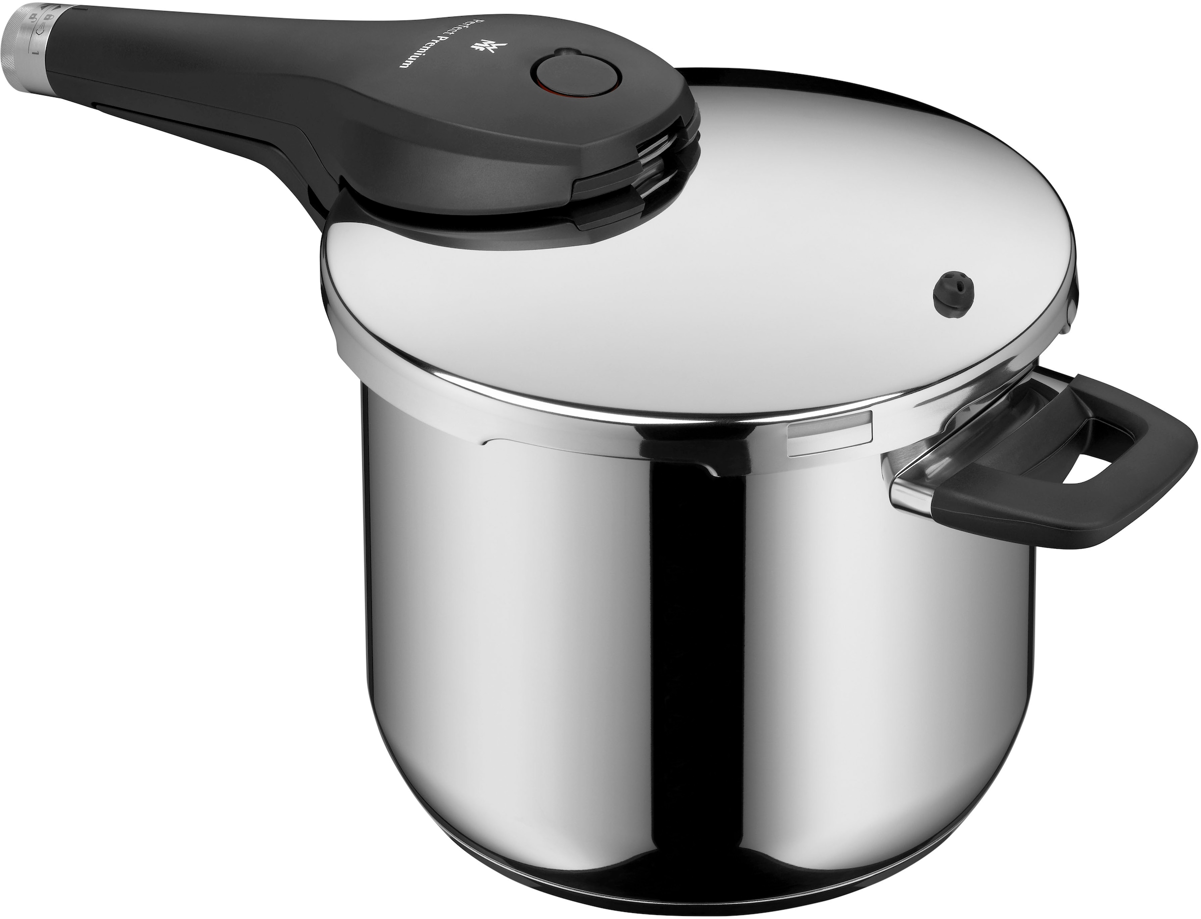 WMF Schnellkochtopf »Perfect Premium, 6,5 Liter Dampfkochtopf« Edelstahl
