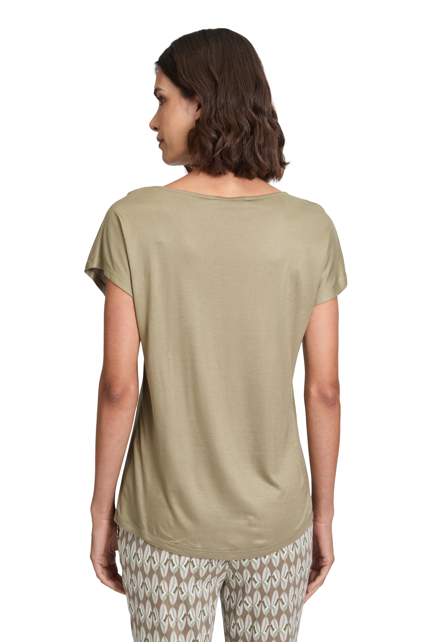Betty Barclay Kurzarmshirt »Basic Shirt mit V-Ausschnitt«