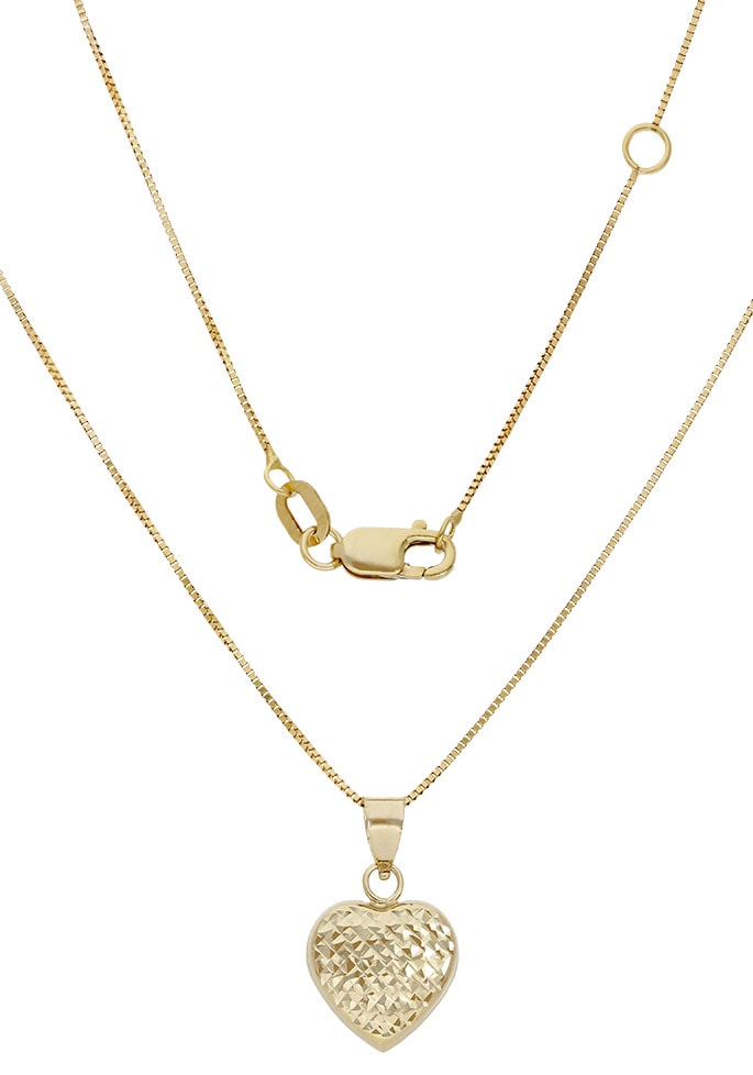 Firetti Kette mit Anhänger »Schmuck Geschenk Gold 375 Halsschmuck Halskette Goldkette Venezianer«