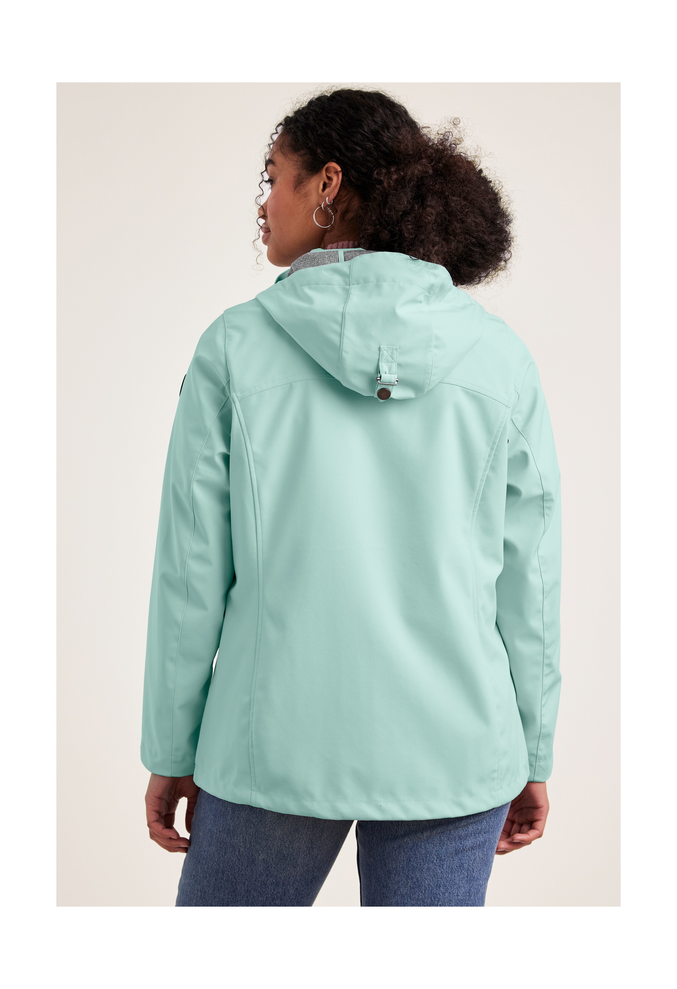 STOY Softshelljacke »STS 1 WMN SFTSHLL JCKT«, Damen Softshelljacke: wasserabweisend, atmungsaktiv, umweltfreundlich