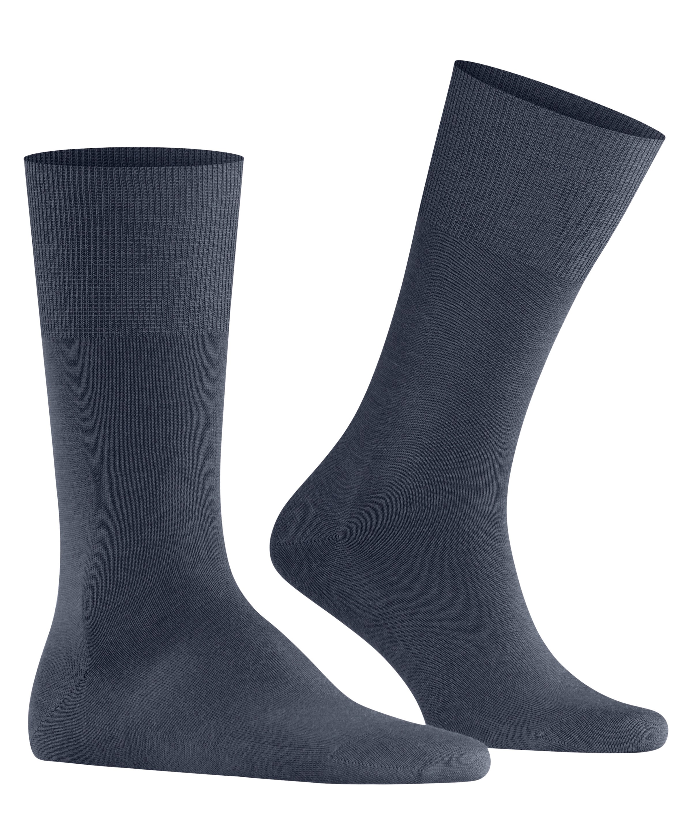 FALKE Socken »Airport«, mit Merinowolle außen, Baumwolle innen, atmungsaktiv