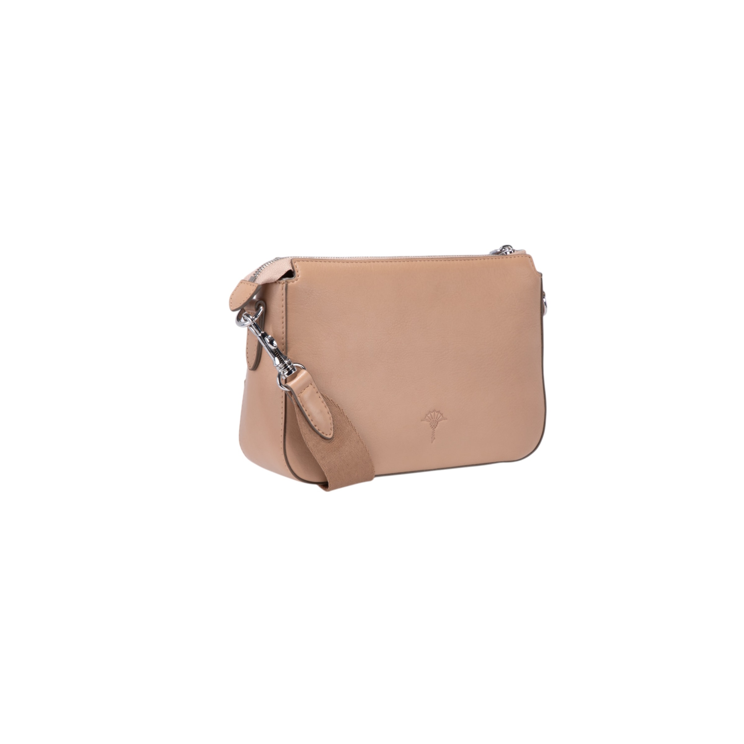 JOOP! Umhängetasche »sofisticato 1.0 jasmina shoulderbag shz« Damen Handtasche, Schultertasche mit Logoprägung