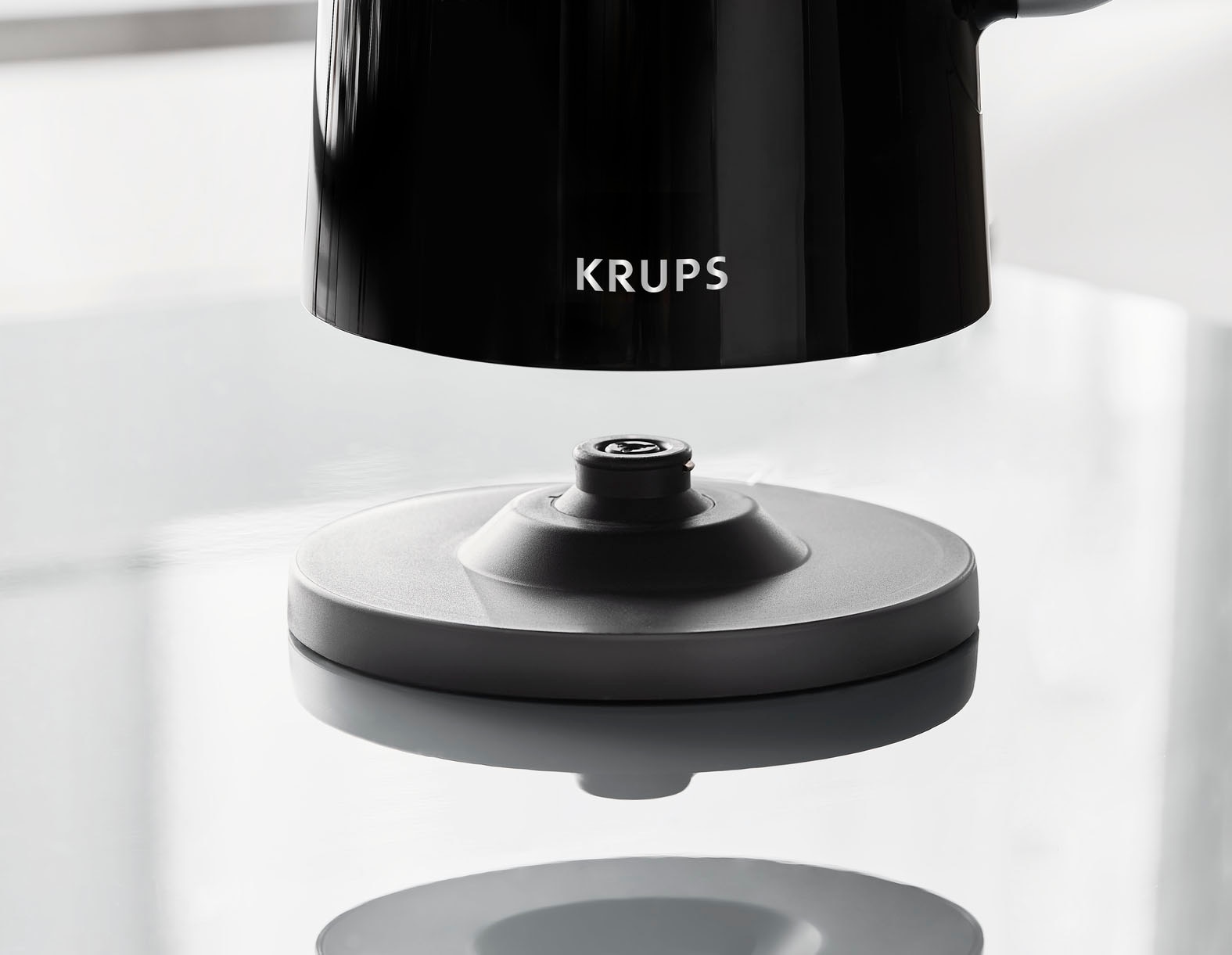 Krups Wasserkocher »BW8018 Smart'n Light«, 1,7 l, 1800 W, Digitalanzeige, 5 Temperaturstufen, 360°-Sockel, Abschaltautomatik