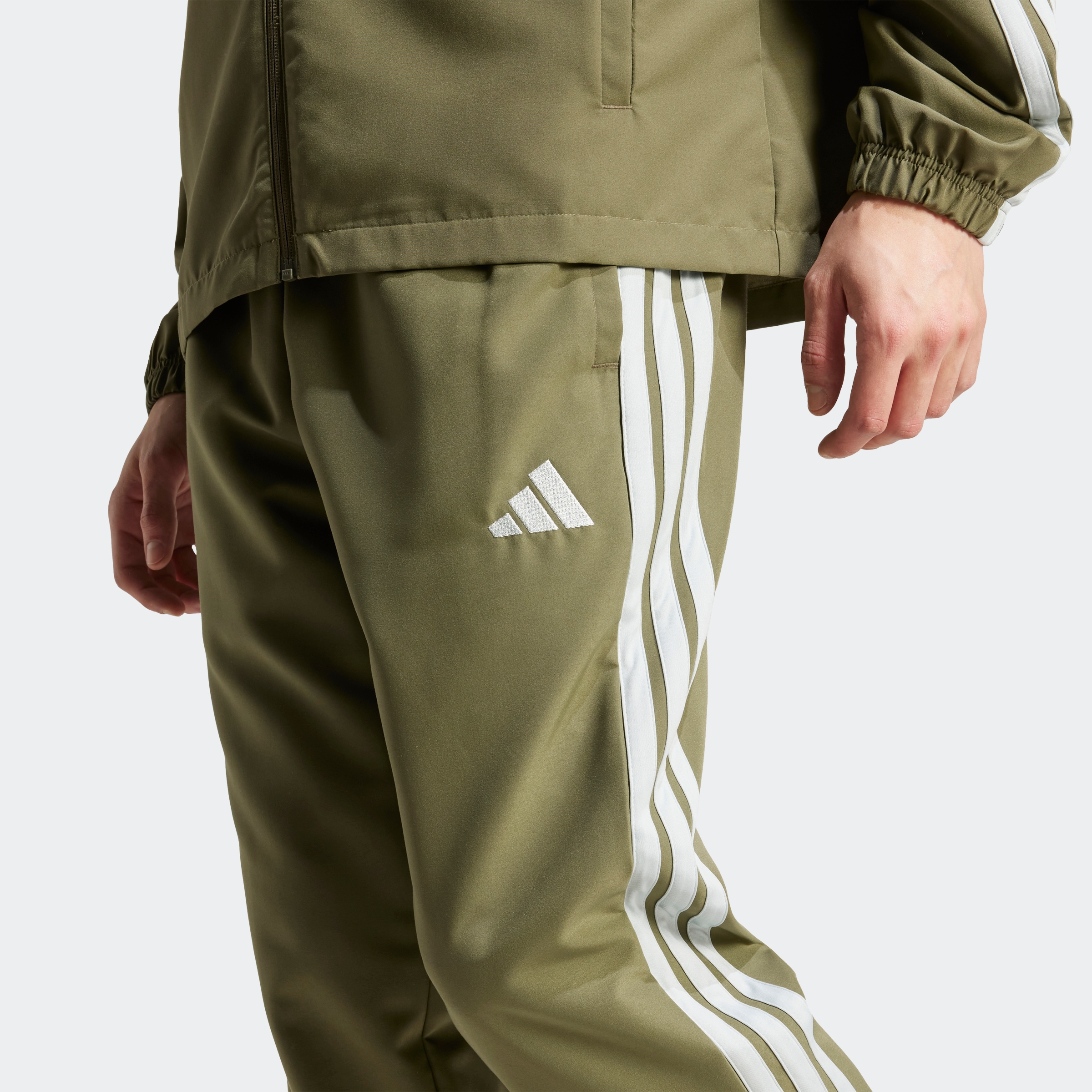 adidas Sportswear Trainingsanzug »M 3S WV TT TS«, (2 tlg.), drei Streifen Woven Tracksuit