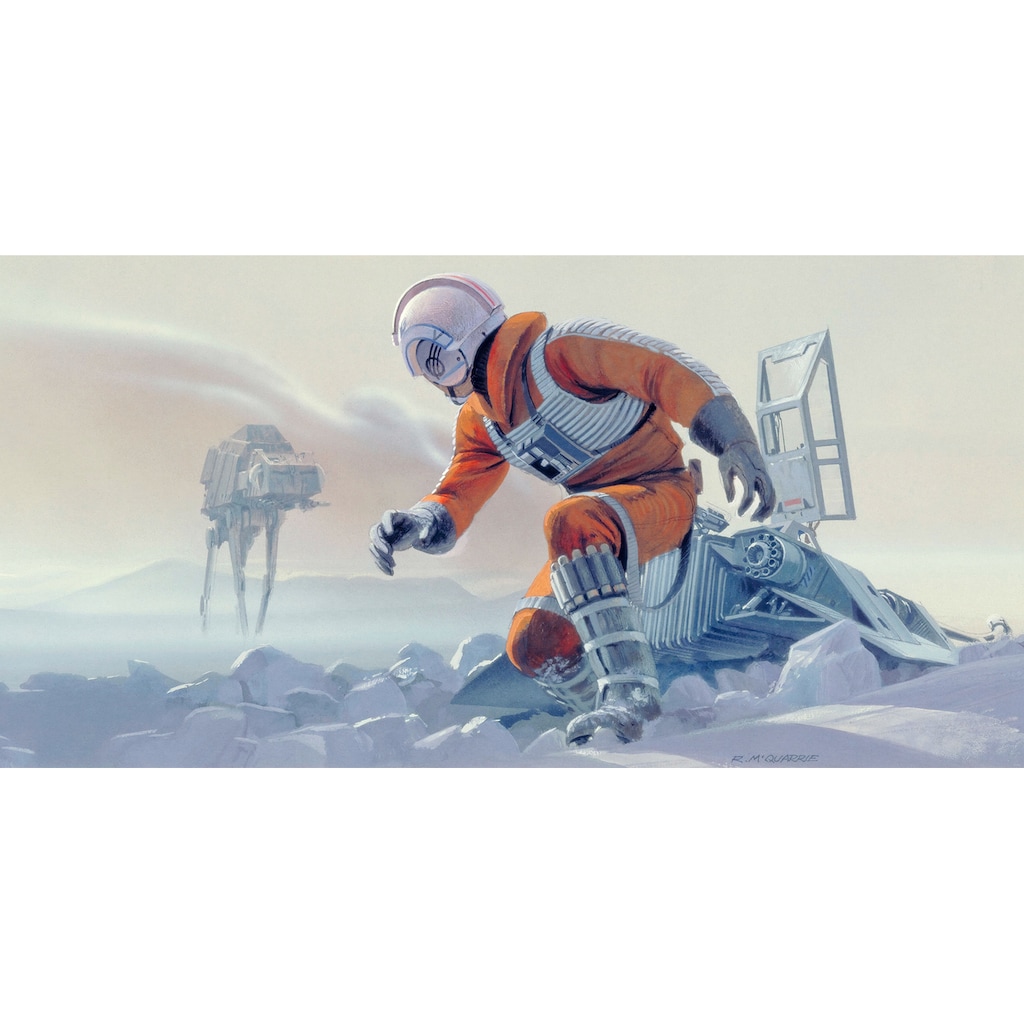 Komar Vliestapete »Star Wars Classic RMQ Hoth Battle Pilot«, 500x250 cm (Breite x Höhe)