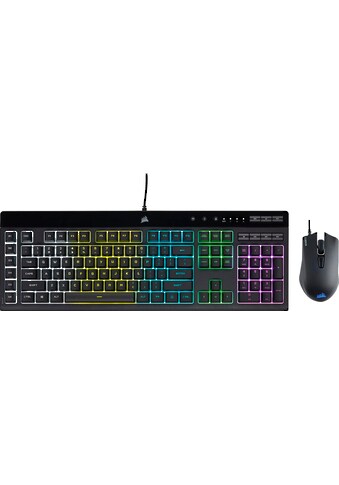 Corsair Tastatur- und Maus-Set »K55 RGB PRO QWERTZ+ HARPOON RGB PRO Gaming-Bundle (DE)« kaufen
