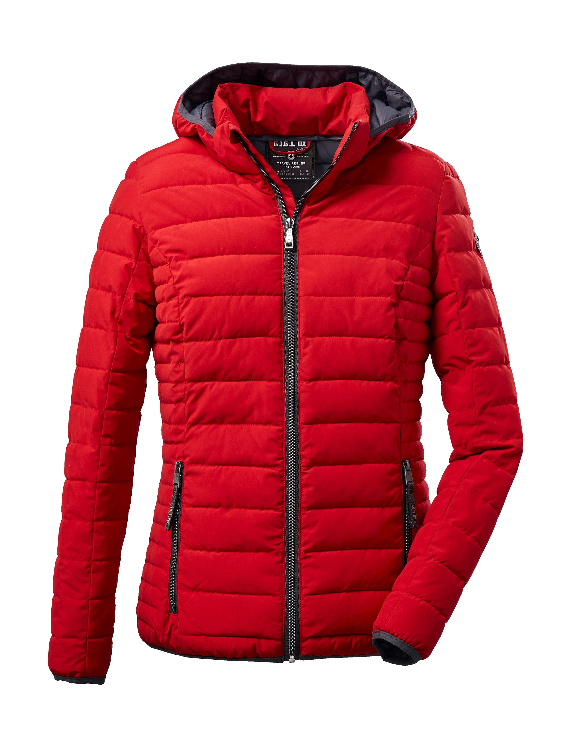 G.I.G.A. DX by killtec Steppjacke »Ventoso WMN Quilted JCKT D«, Leichte Jacke, wind- und wasserabweisend, mit abzippbarer Kapuze