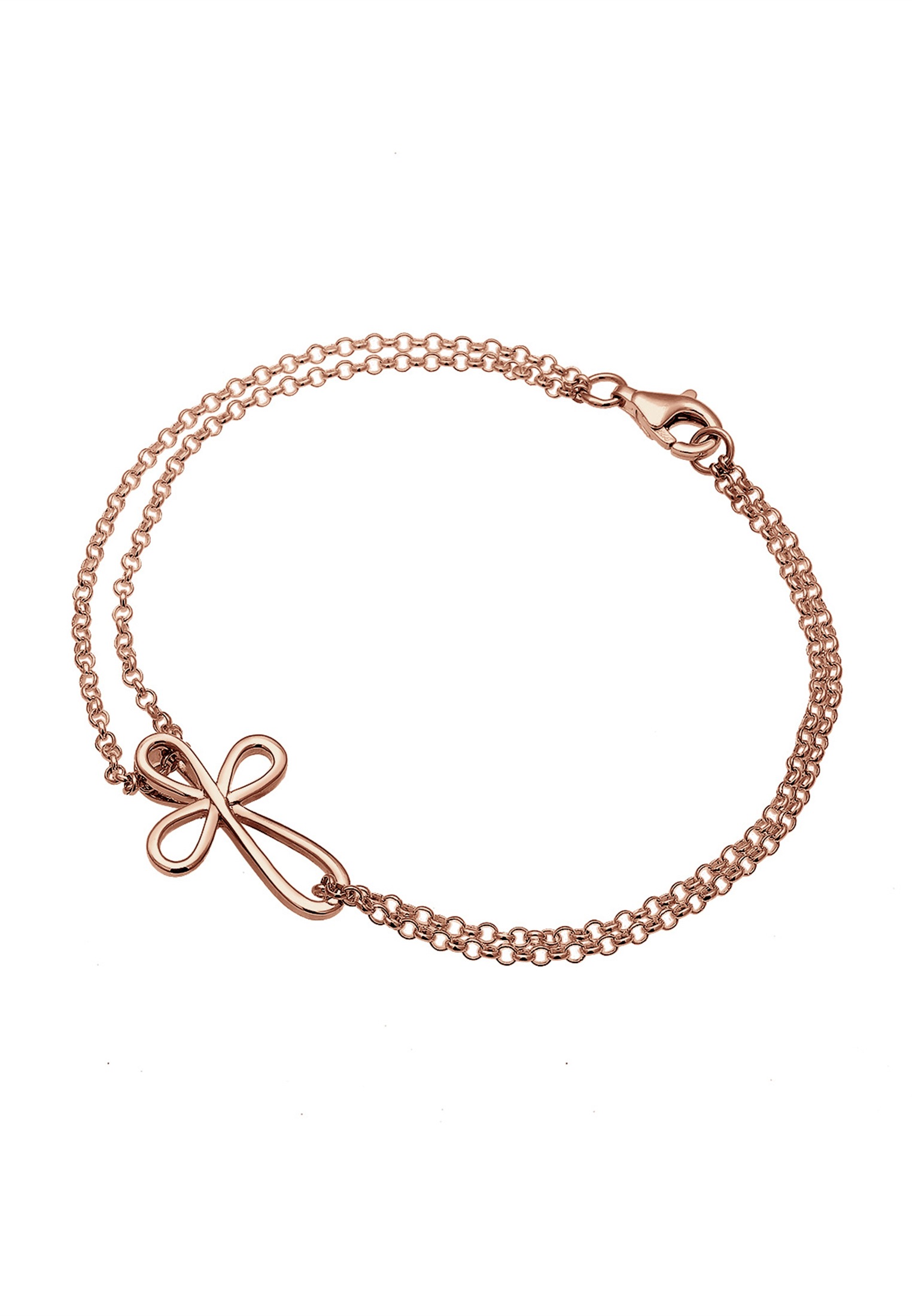 Elli Armkette »Armband Kreuz Modern 925 Sterling Silber«