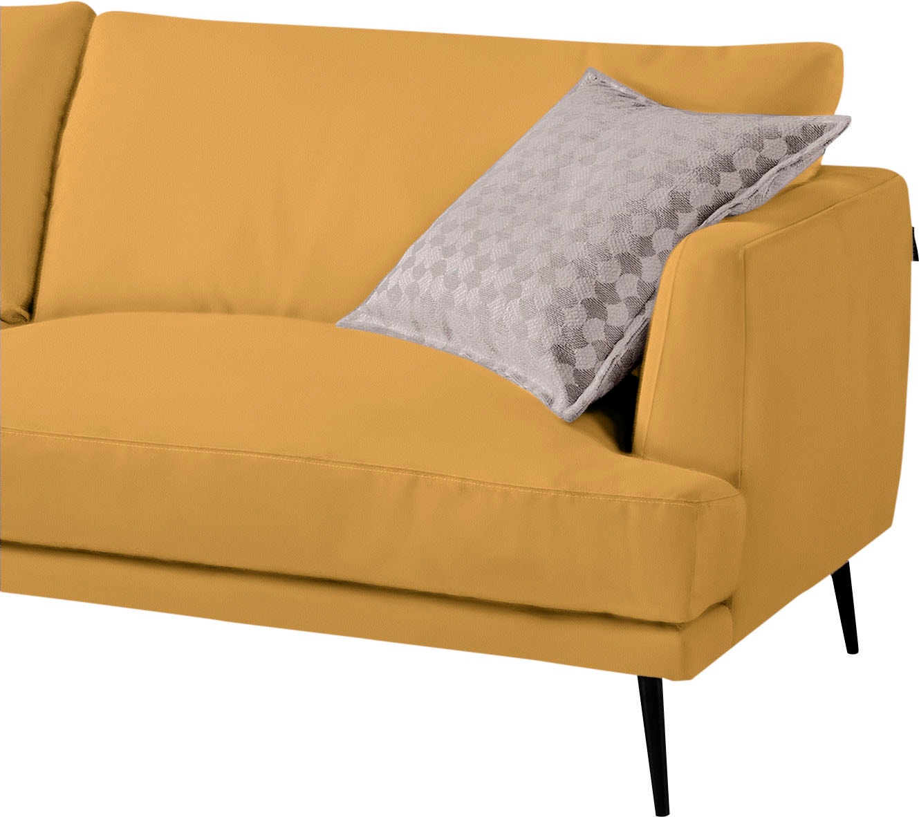 Egoitaliano Ecksofa »Sophia, Designsofa mit extrakomfortablem Sitzkomfort«, mit Daunenfederung, L-Form