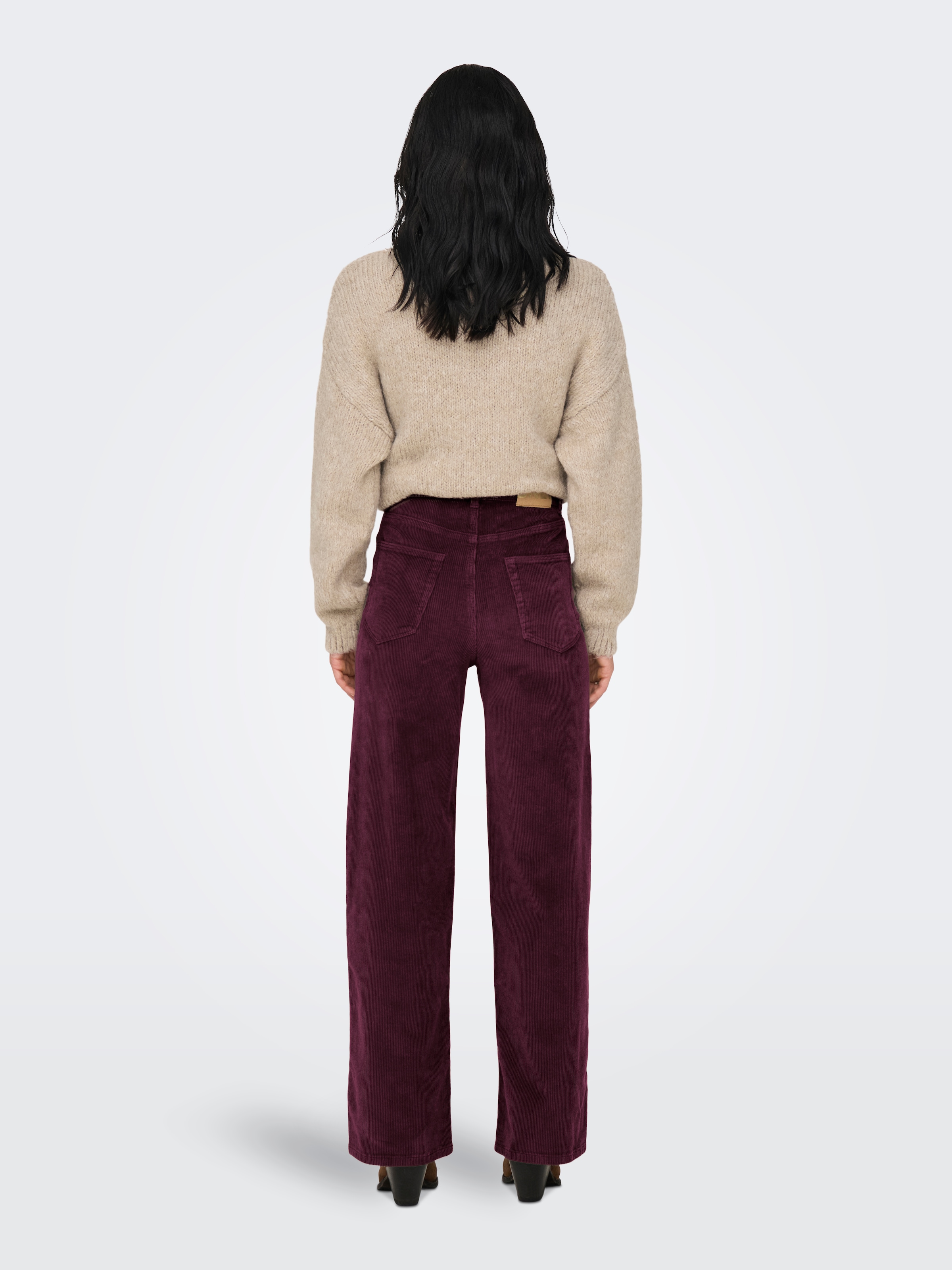 ONLY Cordhose »ONLHOPE GLOBAL HW WIDE CORD PNT NOOS«  Baumwollmischung