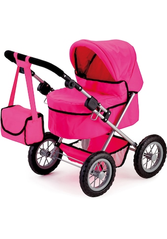 Bayer Puppenwagen »Trendy, pink«, mit Wickeltasche kaufen