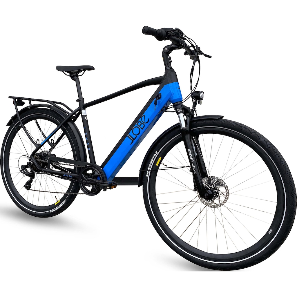 LLobe E-Bike »Yukon Gent 28"«, 7 Gang, Shimano, Heckmotor 250 W