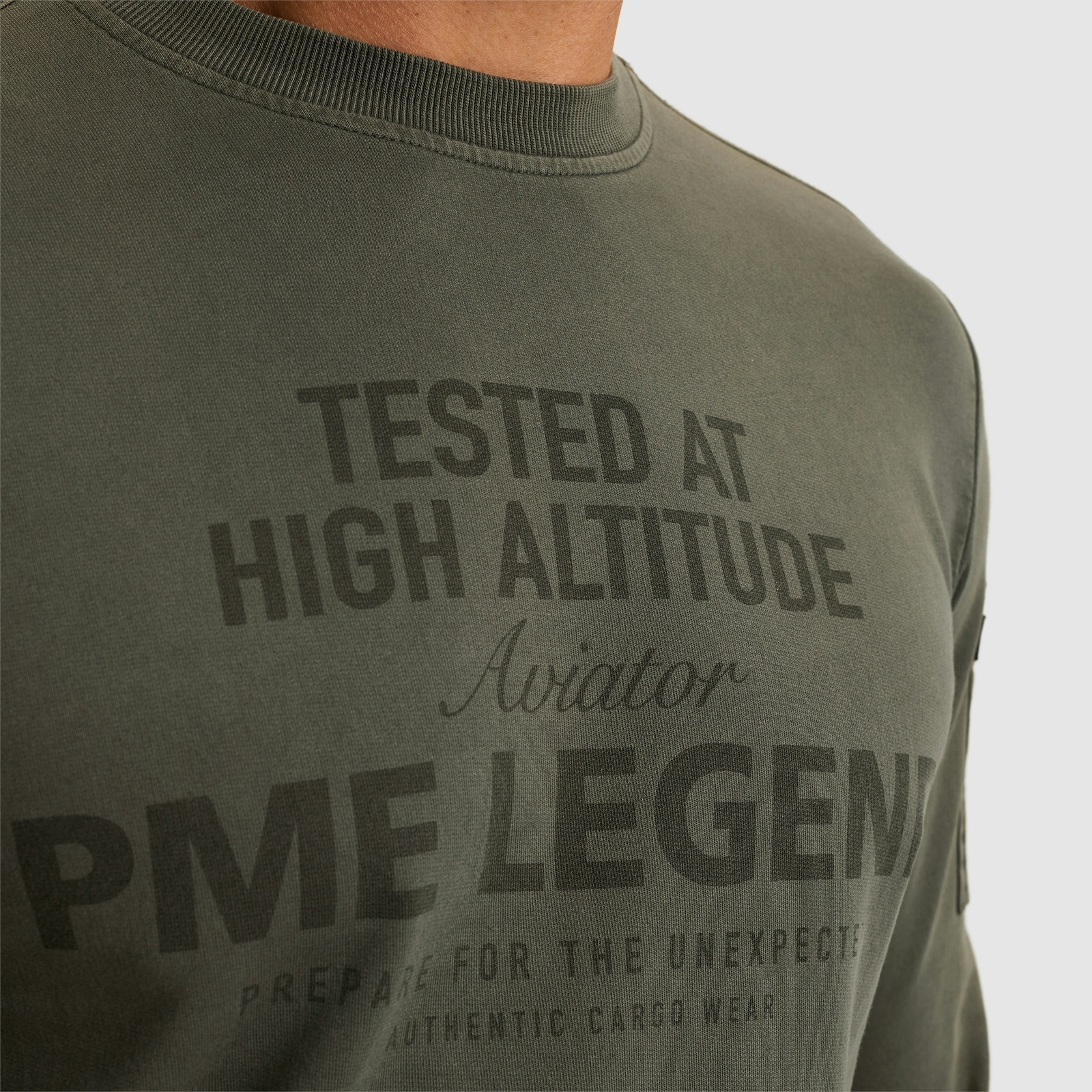 PME LEGEND Sweatshirt, mit Logo Schriftzug
