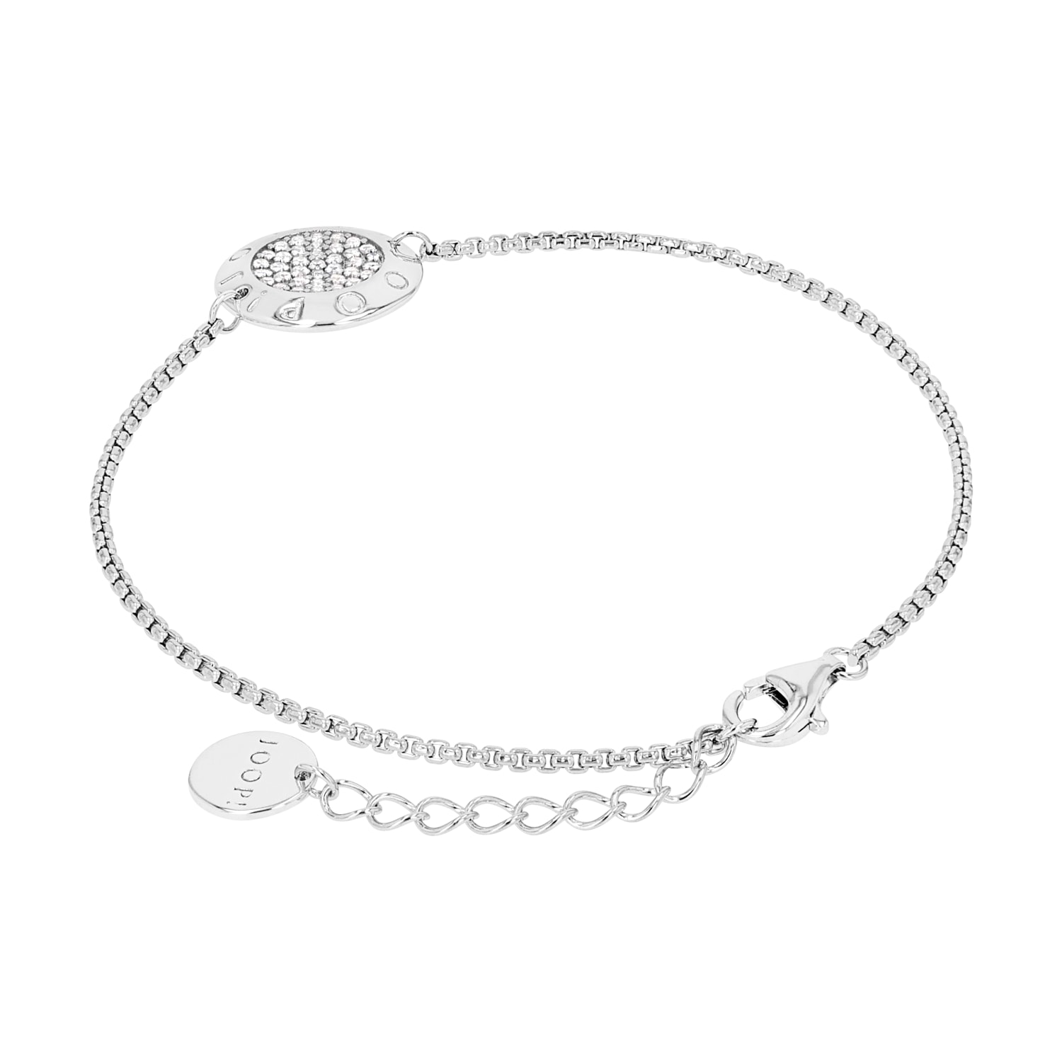 JOOP! Armband »Kreis« mit Zirkonia (synth.)