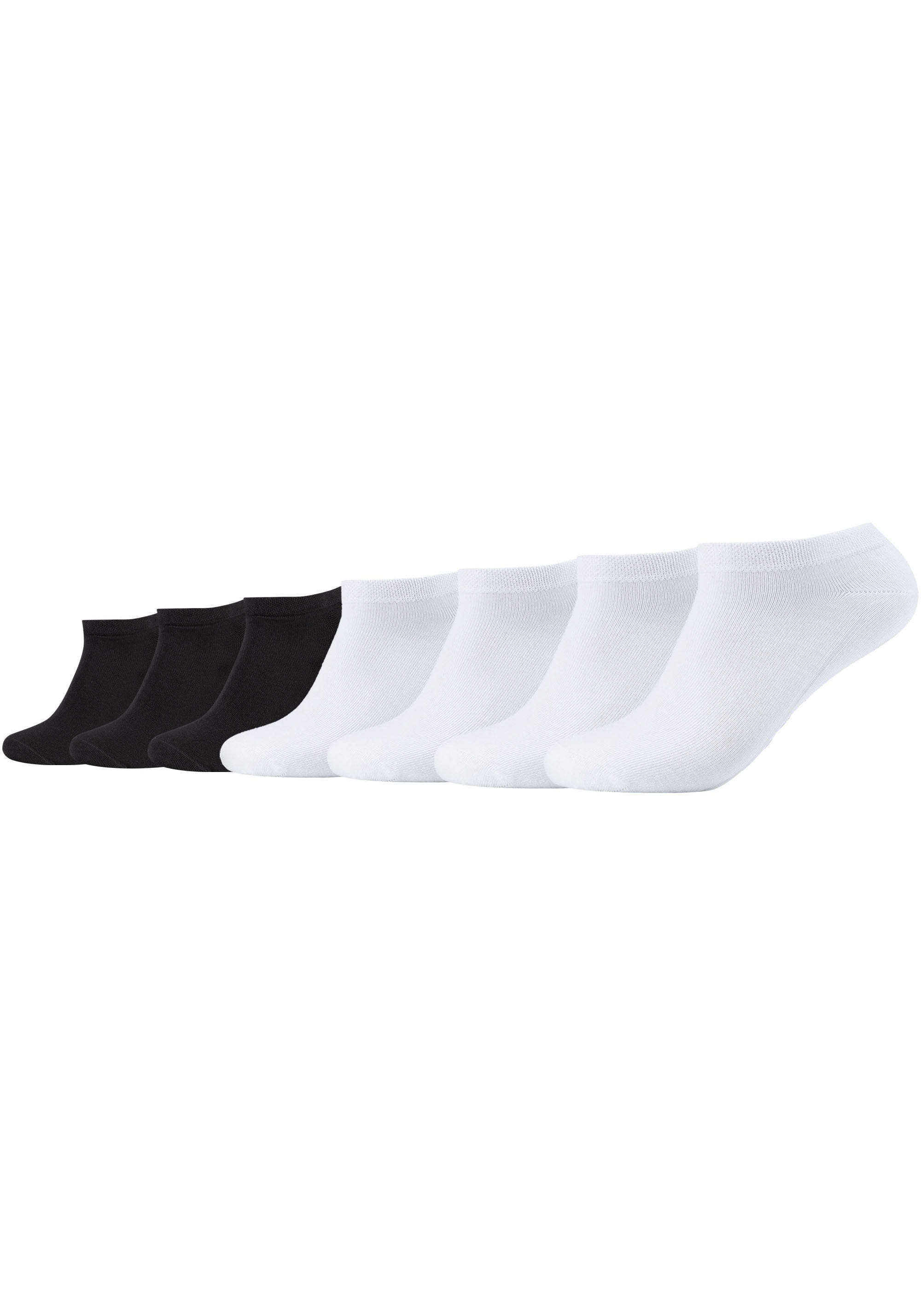 Camano Sneakersocken »ca-soft«, (7er Pack), mit weichem Komfortbund ohne drückende Nähte