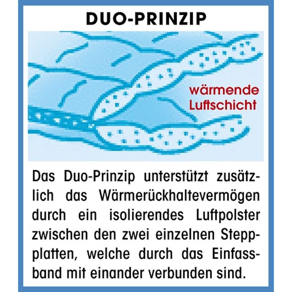 f.a.n. Schlafkomfort Naturfaserbettdecke »TENCEL™ Leinen«, warm, Füllung 50% Lyocell (TENCEL™), 50% Leinen, Bezug 100% Baumwolle, (1 St.)