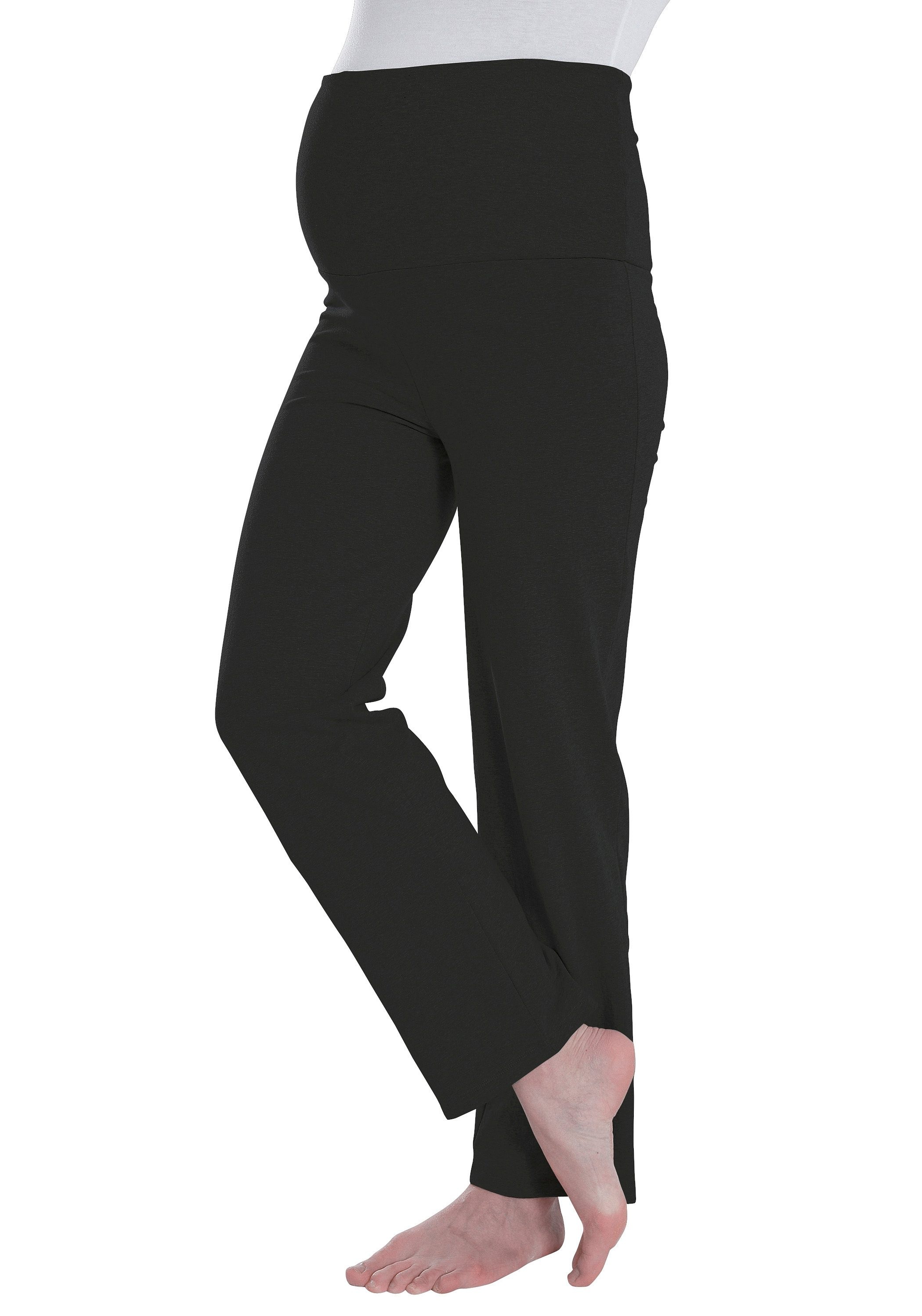 Umstandshose Mit Taschen – Bequeme Yogahose Für Schwangere