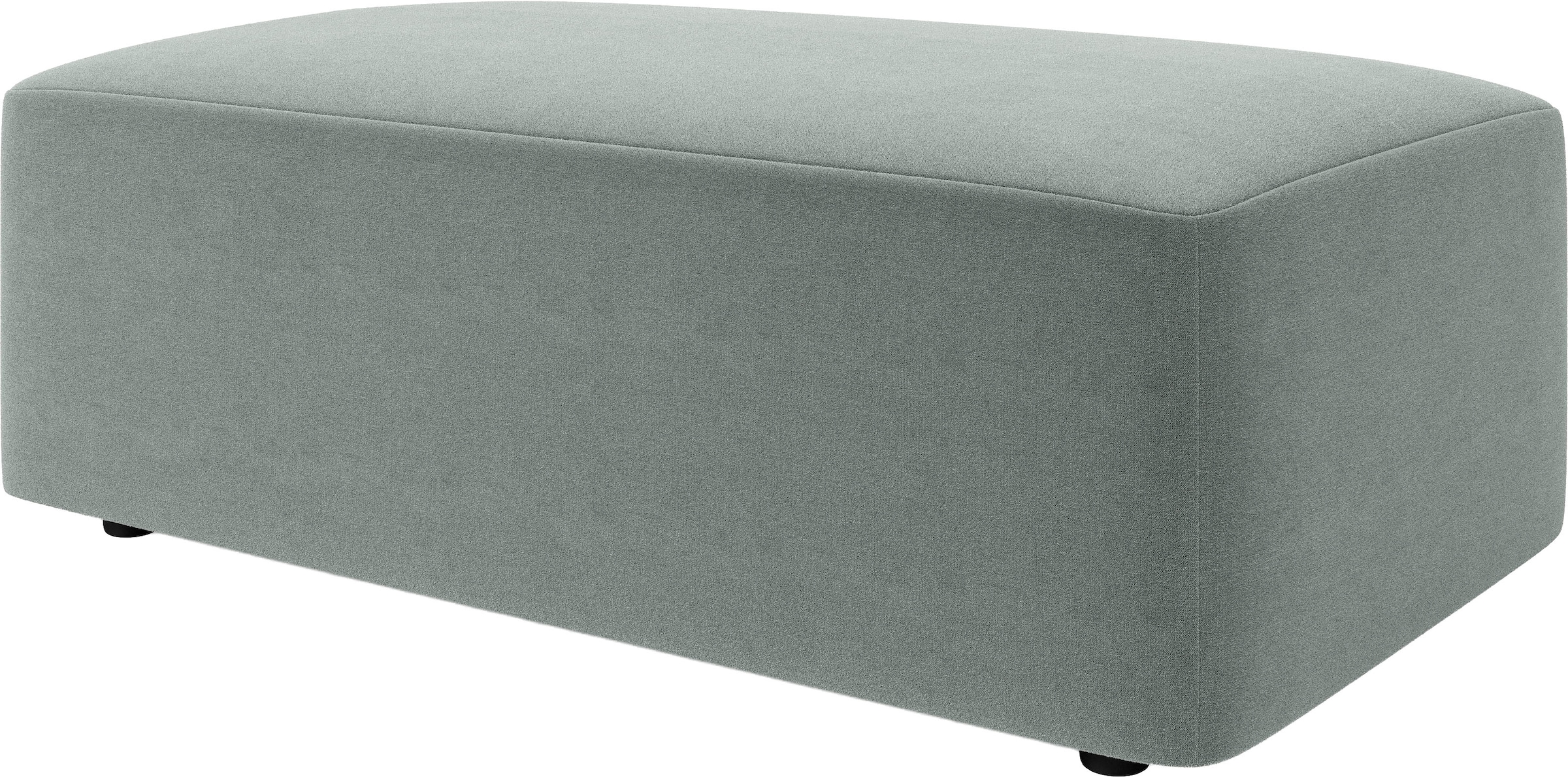 TRENDMANUFAKTUR Hocker »Wien, XXL Polsterhocker, passende Ergänzung zur Serie« in trendigem Cordstoff, großzüge Breite von 112 cm