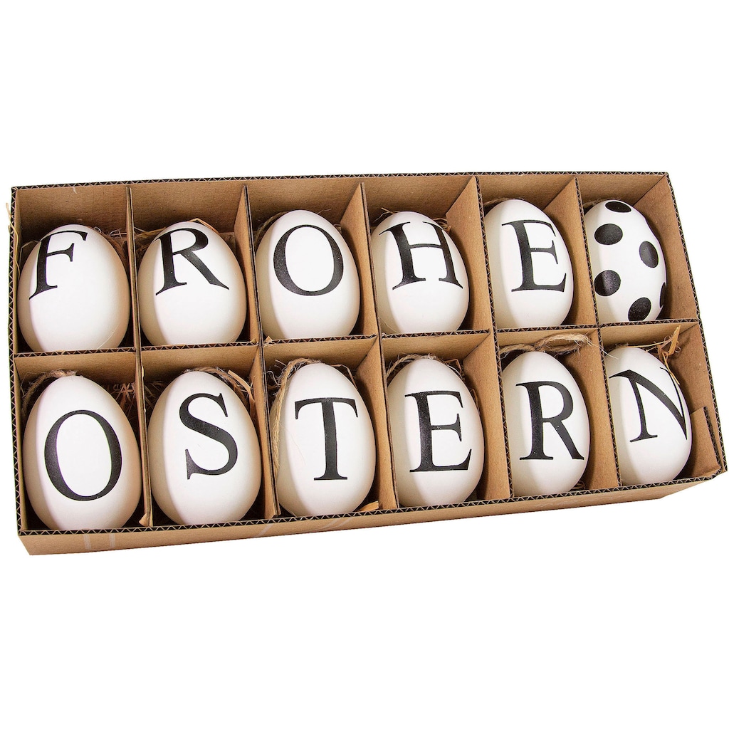 RIFFELMACHER & WEINBERGER Osterei »Ostereier mit Schriftzug«