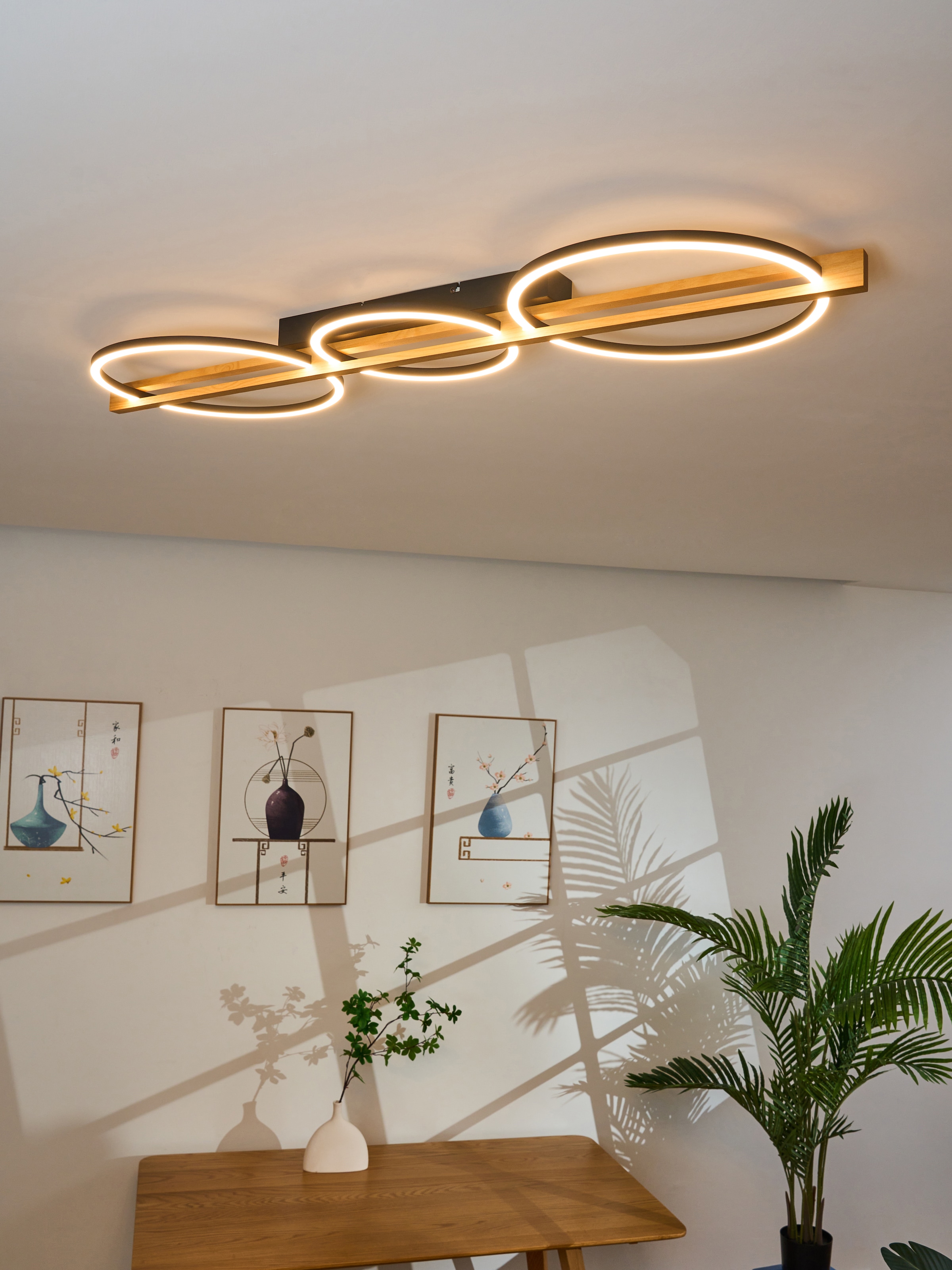 ECO-LIGHT LED Deckenleuchte »LED-Deckenleuchte TOVAK«, 3 flammig, Leuchtmittel LED-Board | LED fest integriert