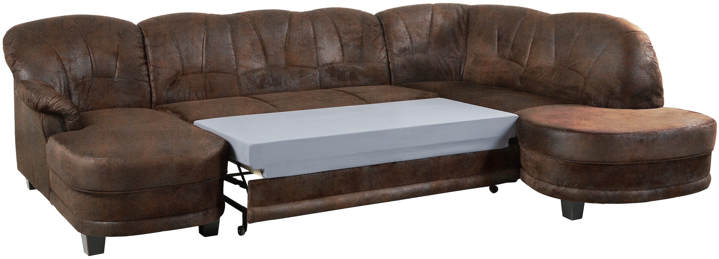 Home affaire Wohnlandschaft »Camelita U-Form«, wahlweise mit Bettfunktion